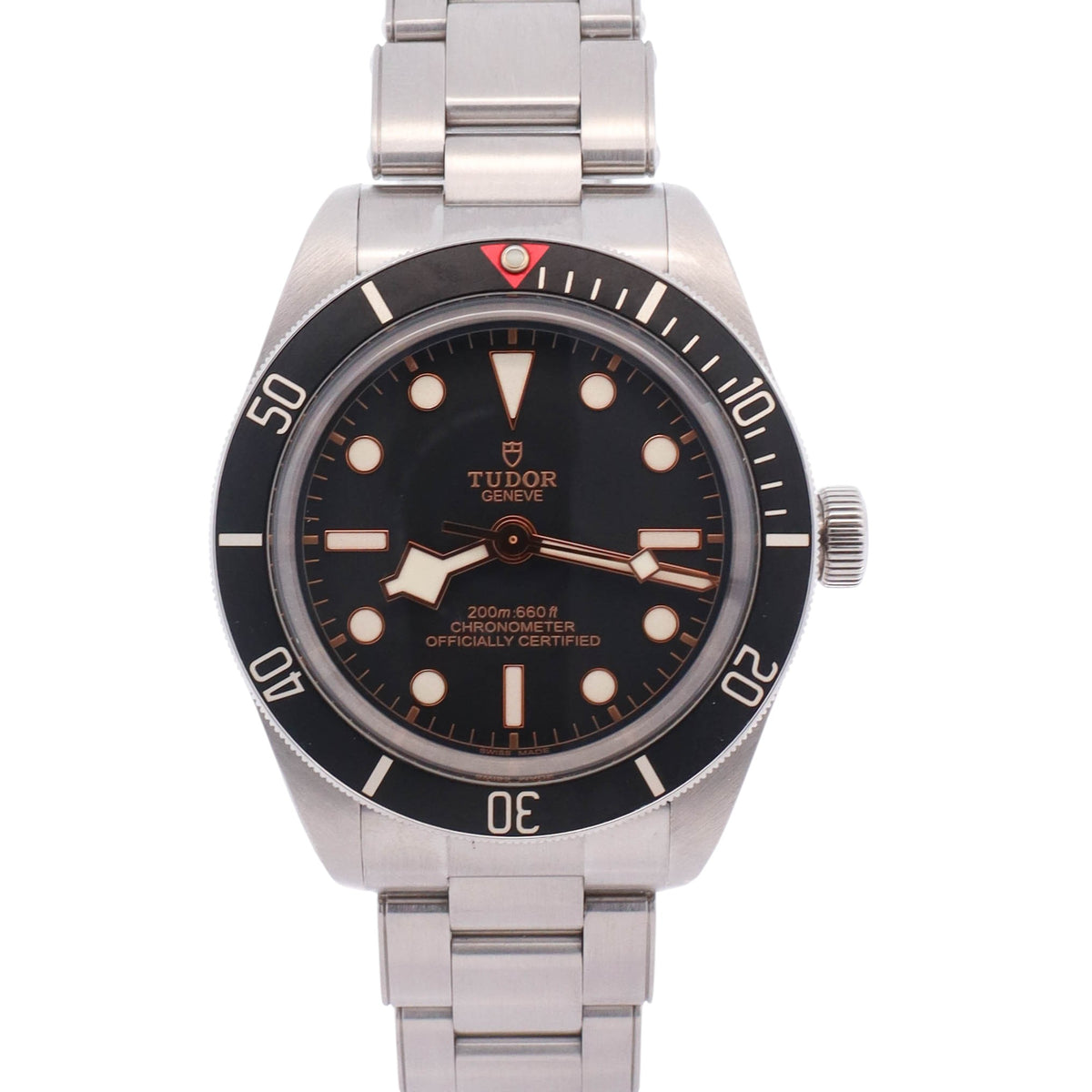Tudor Black Bay 39mm Black Dial Watch Ref# 79030N - Happy Jewelers Fine Jewelry Lifetime Warranty