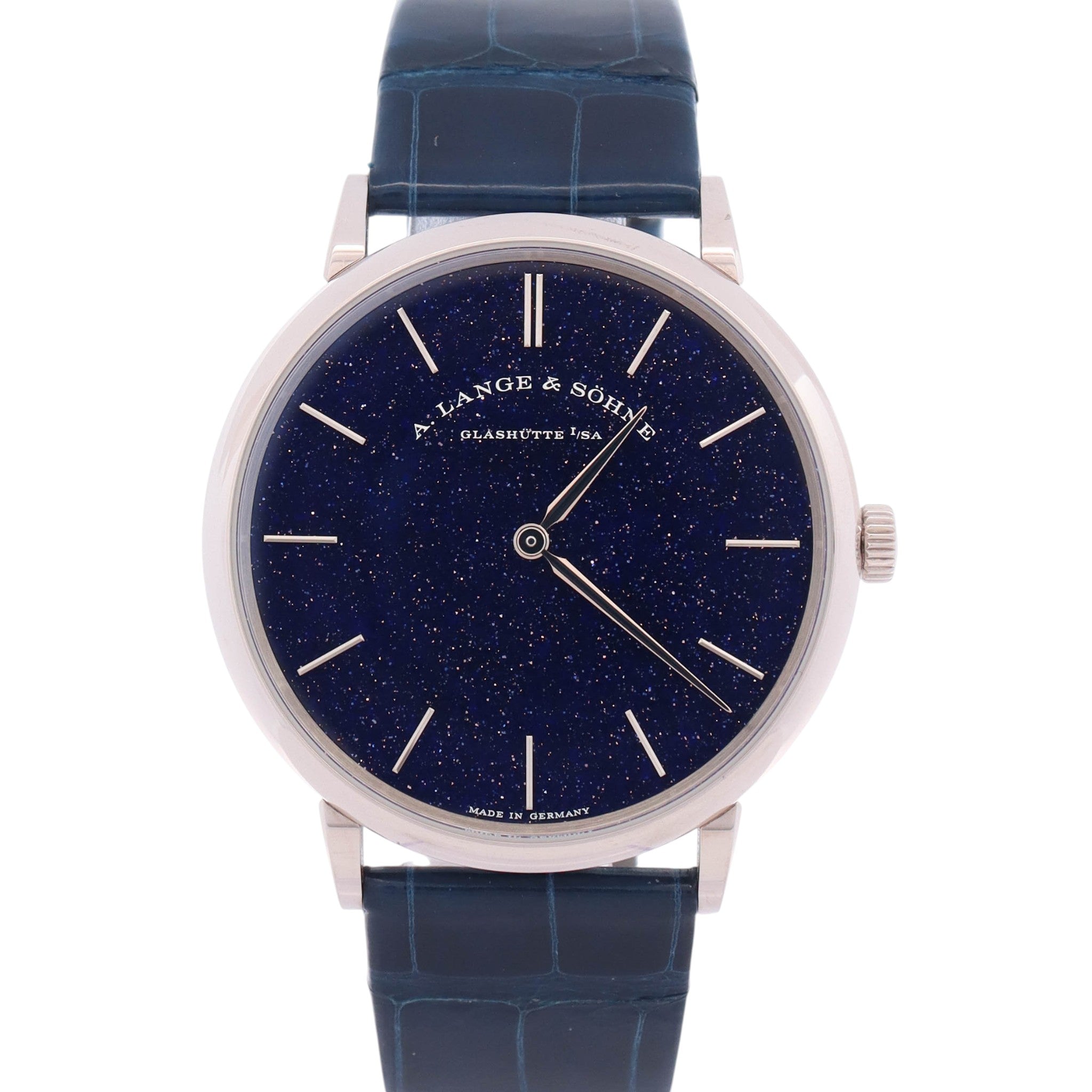 A. Lange & Söhne Saxonia 39mm Aventurine Dial Watch Ref