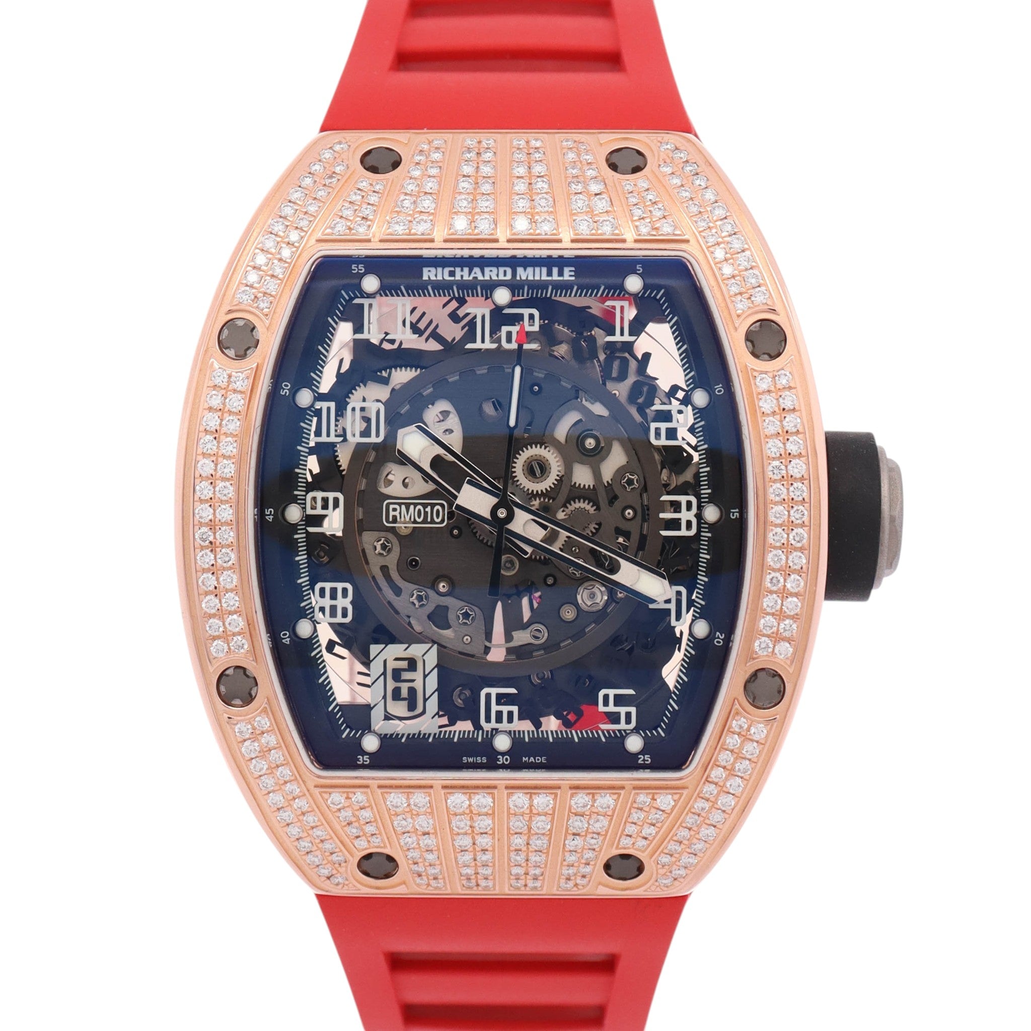 Richard Mille RM010 38mm Skeleton Dial Watch Ref# RM010