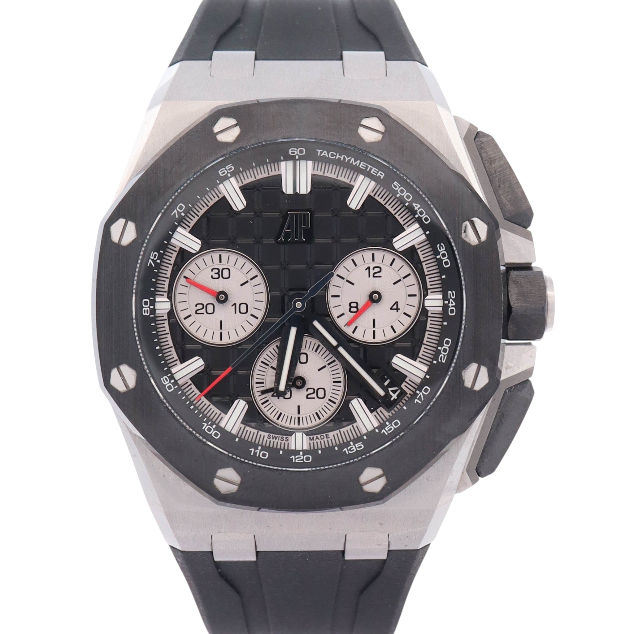 Audemars Piguet Royal Oak Offshore 43mm Black Dial Watch Ref# 26420SO.OO.A002CA.01