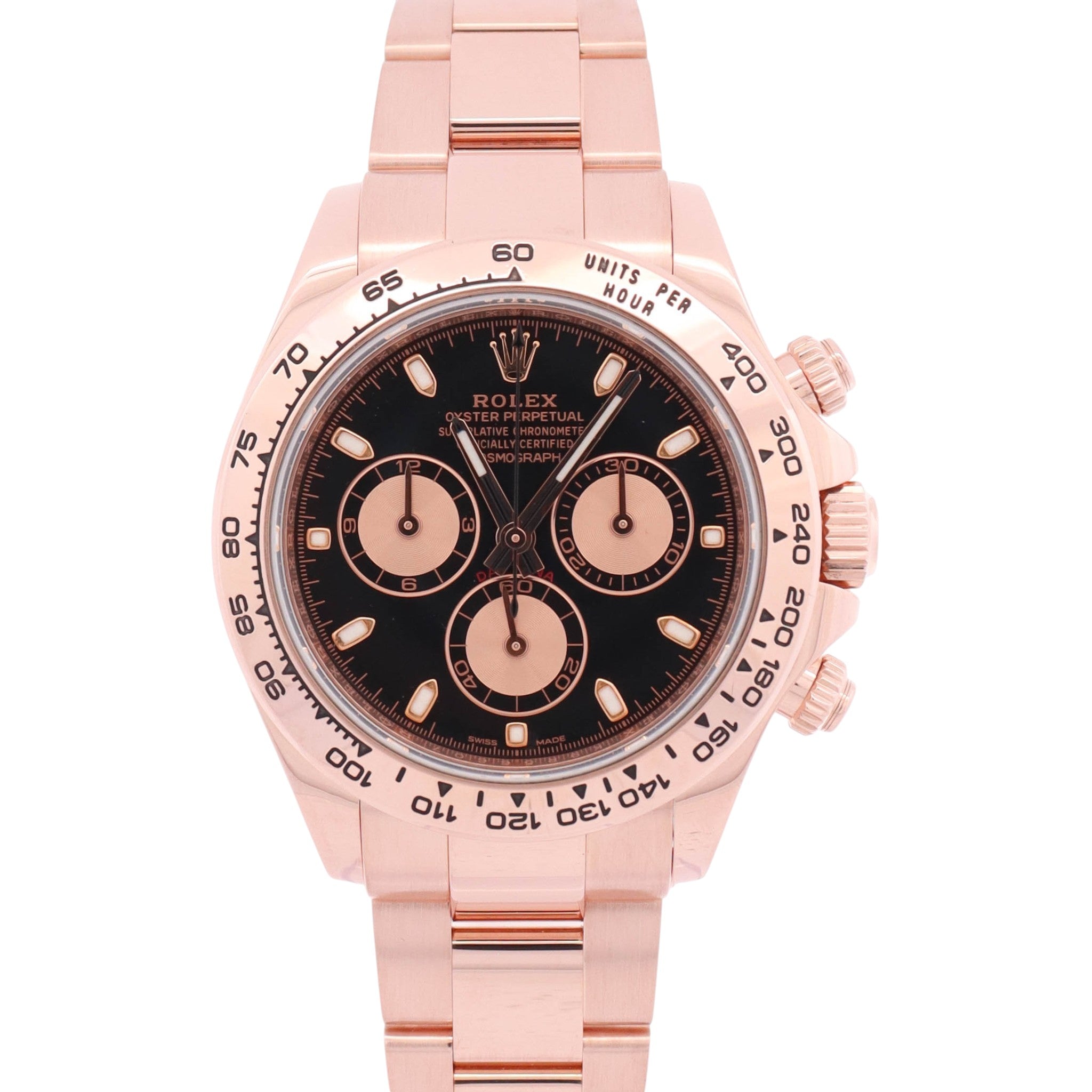Rolex Daytona 40mm Black Dial Watch Ref# 116505