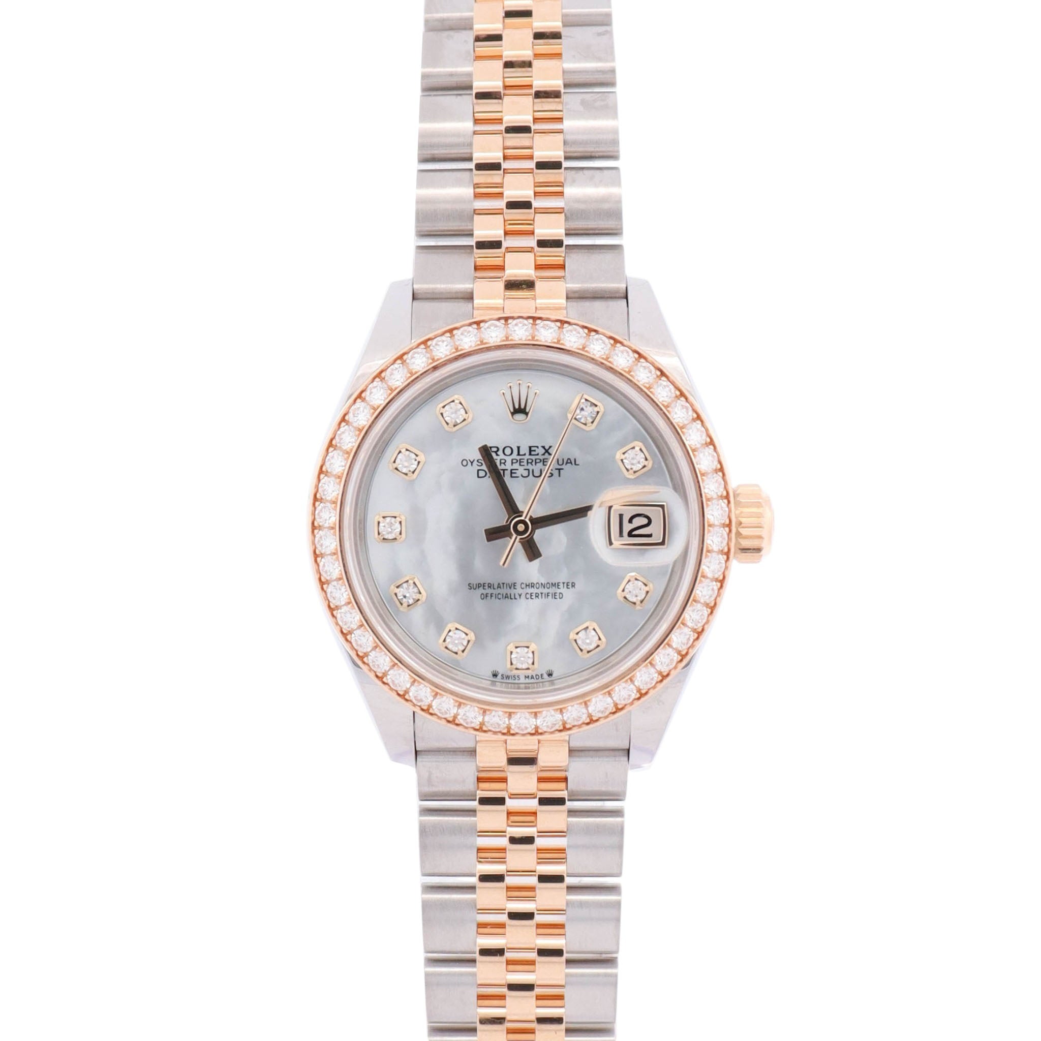 Rolex Datejust 31mm Mother Of Pearl Dial Watch Ref # 279383RBR