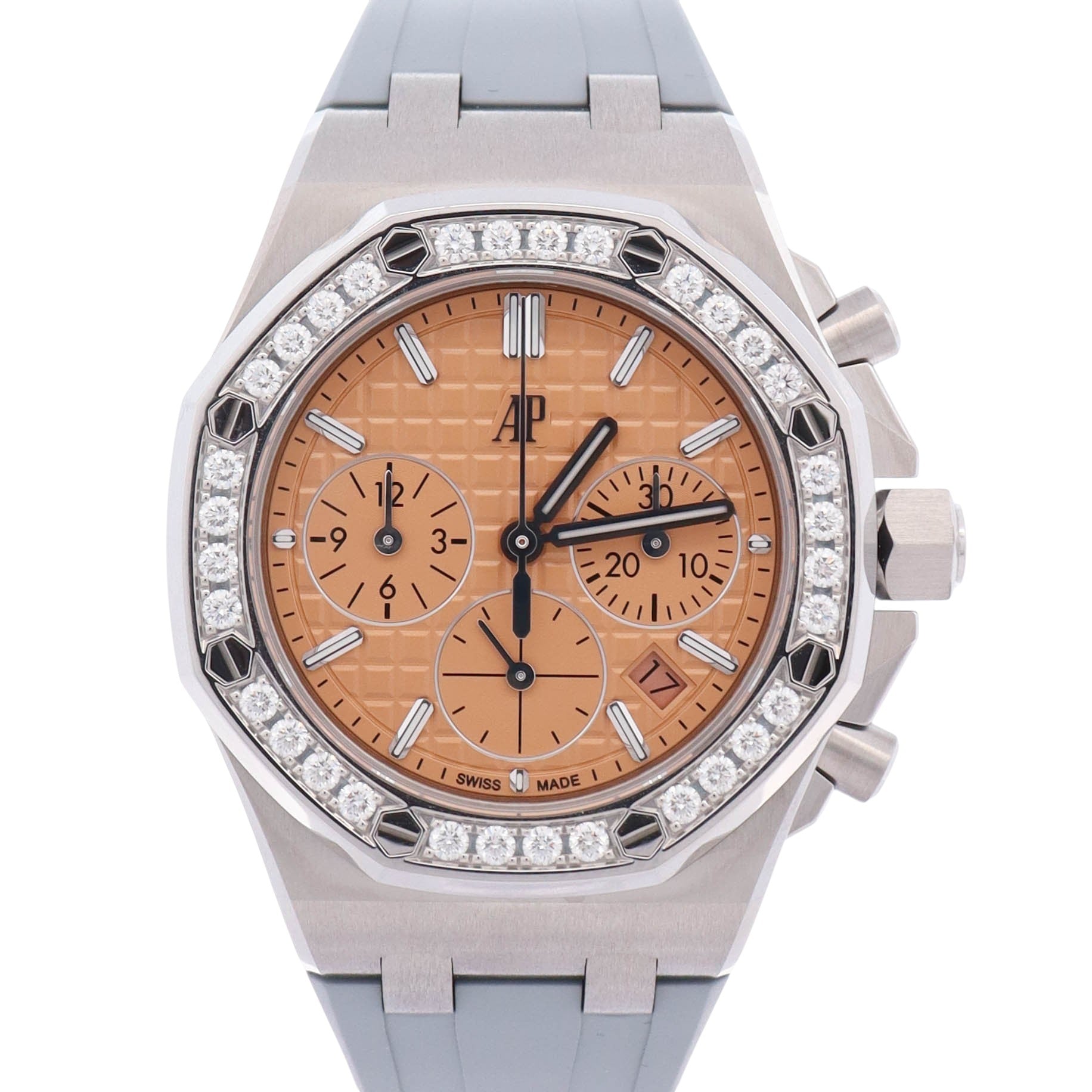 Audemars Piguet Royal Oak Offshore 37mm Salmon Dial Watch Ref# 26231ST.ZZ.A178CA.01