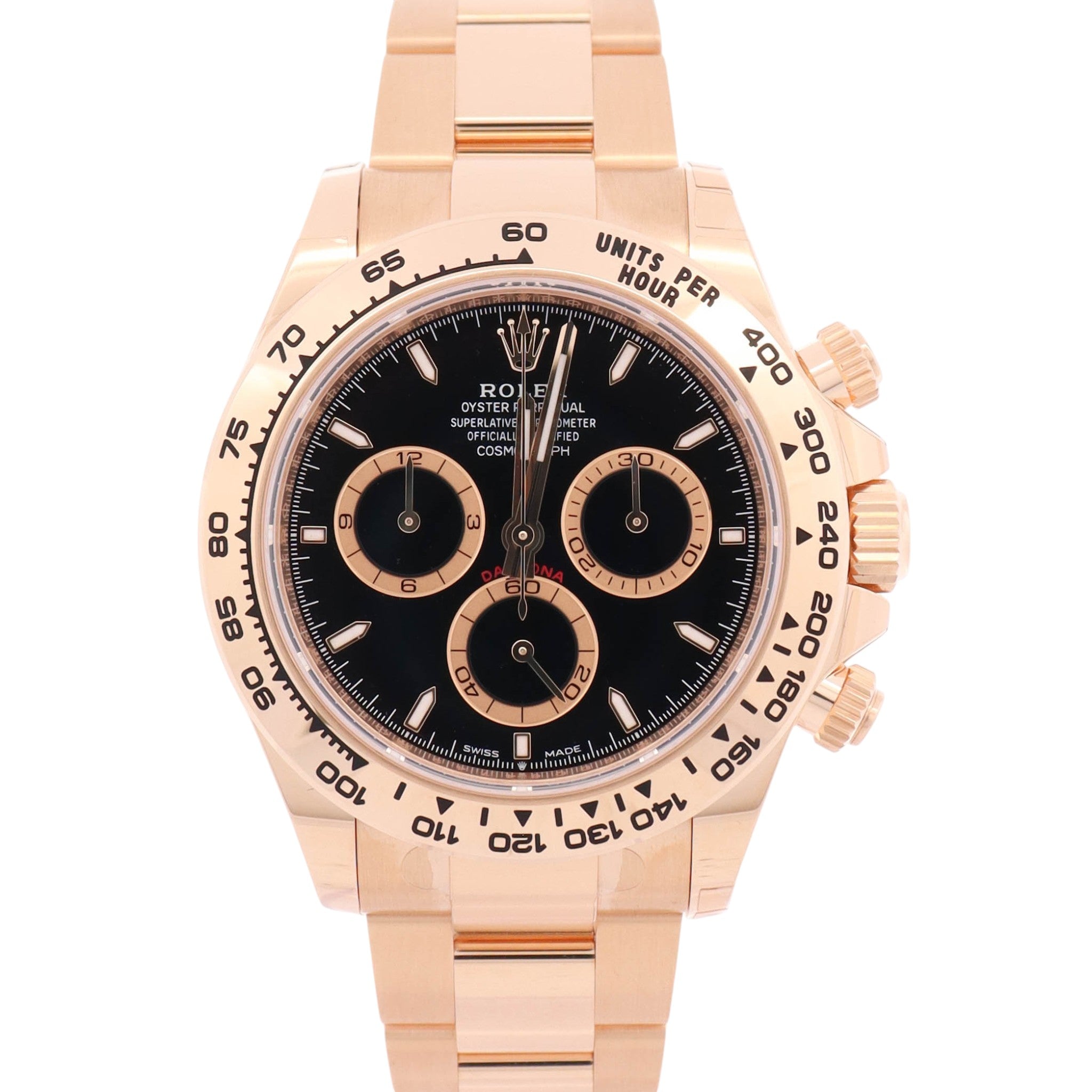 Rolex Daytona 40mm Black Dial Watch Ref# 126508
