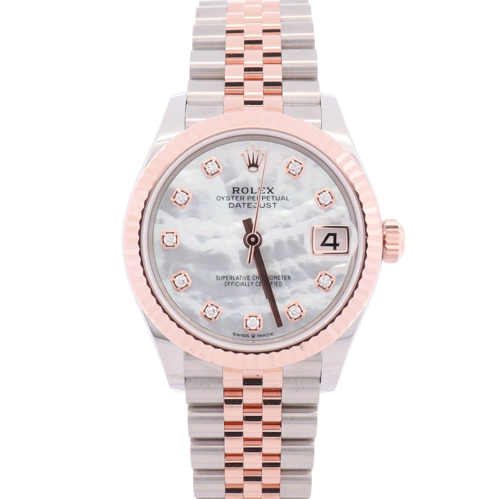 Rolex Datejust 31mm MOP Dial Watch Ref# 278271
