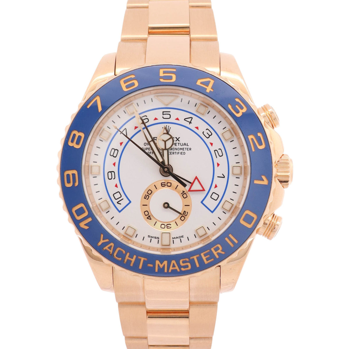 Rolex Yacht-Master II 44mm White Dial Watch Ref# 116688