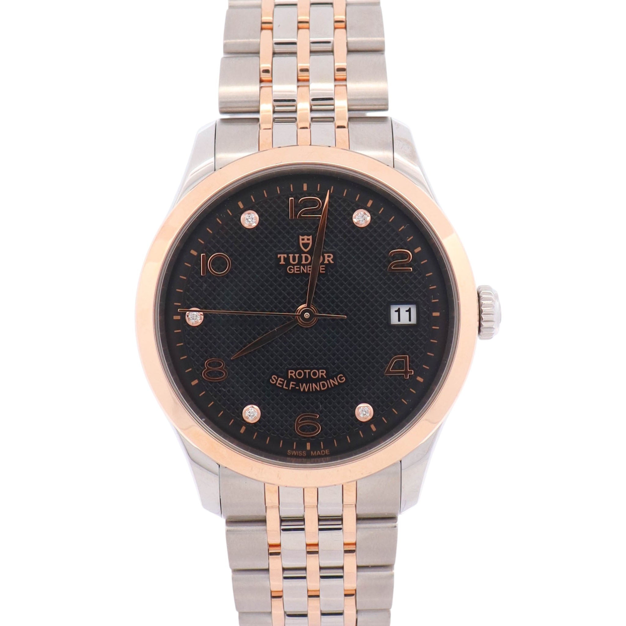 Tudor 1926 36mm Black Dial Watch Ref# 91451