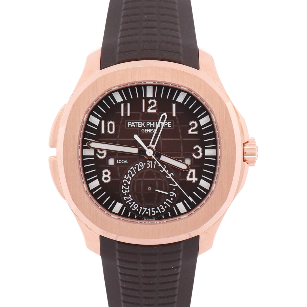 Patek Philippe Aquanaut 40.8mm Brown Dial Watch Ref# 5164R-001