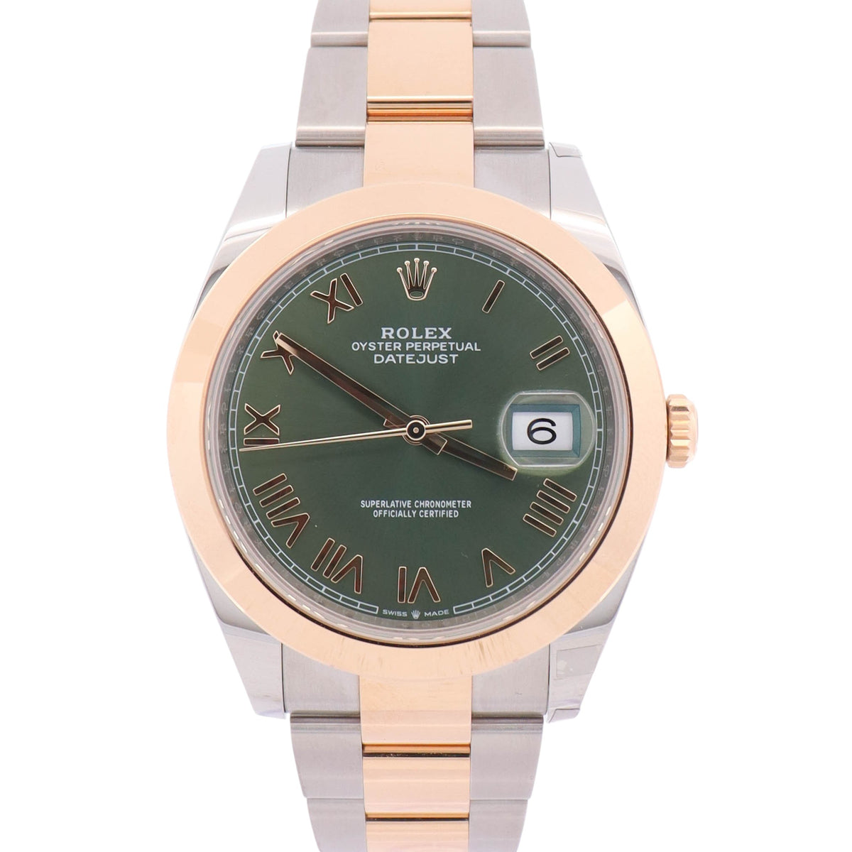 Rolex Datejust 41mm Green Dial Watch Ref# 126303