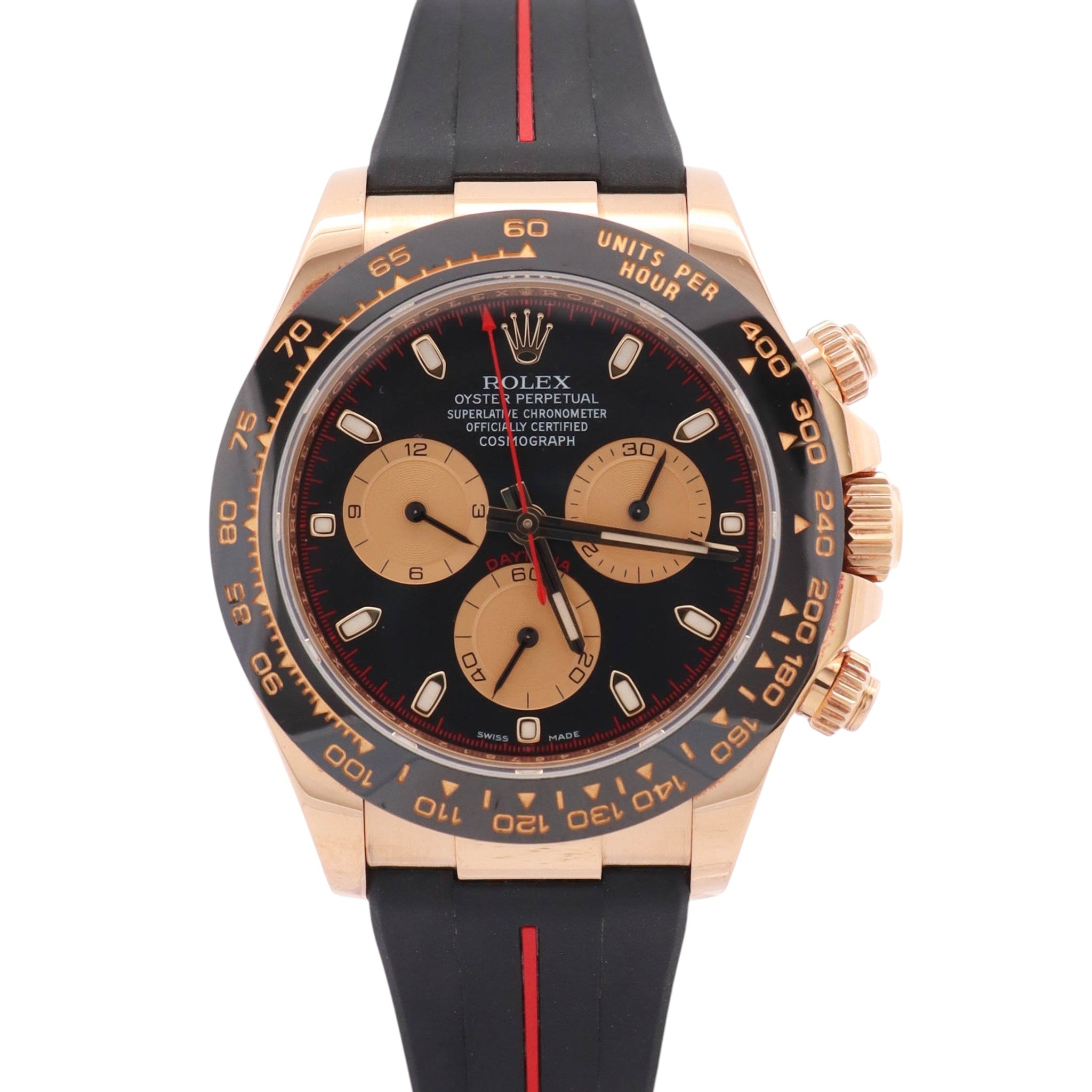 hr出品 Rolex Daytona 40mm Black Dial Watch Ref# 116518LN – Happy Jewelers