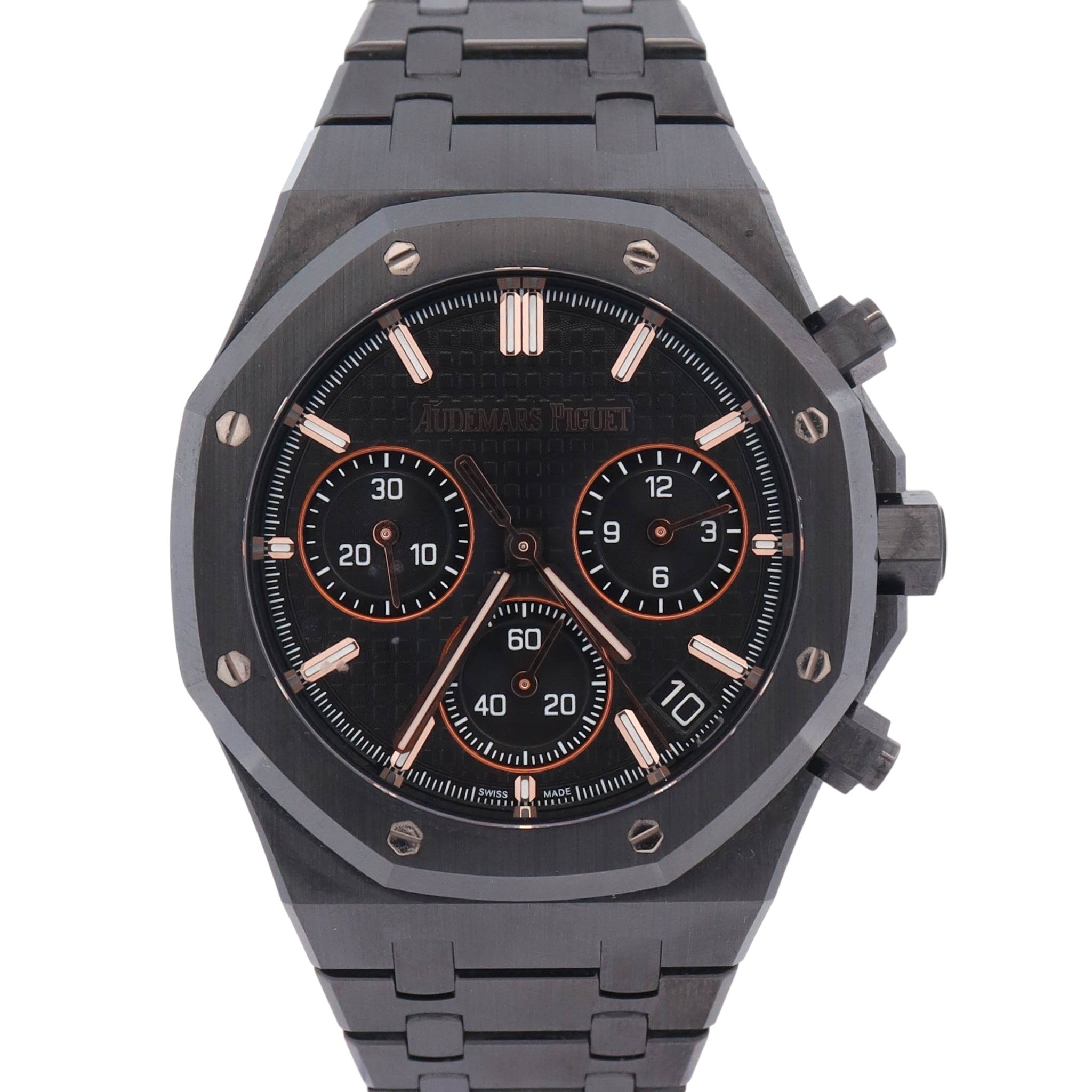 Audemars Piguet Royal Oak 41mm Black Dial Watch Ref# 26240CE.OO.1225CE.02