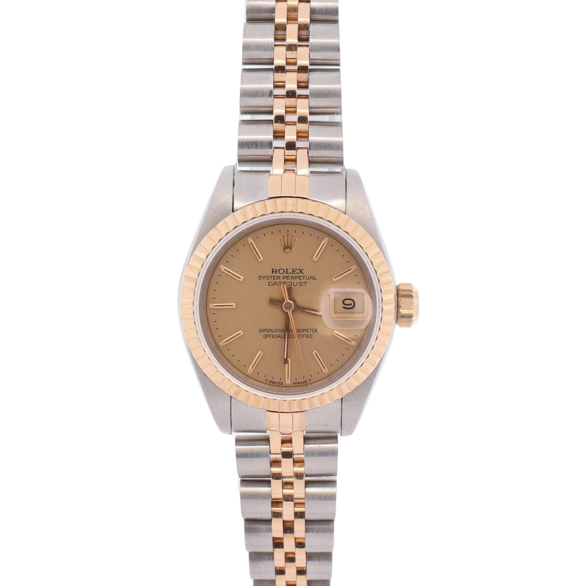 Rolex Datejust 31mm Champagne Dial Watch Ref# 68273