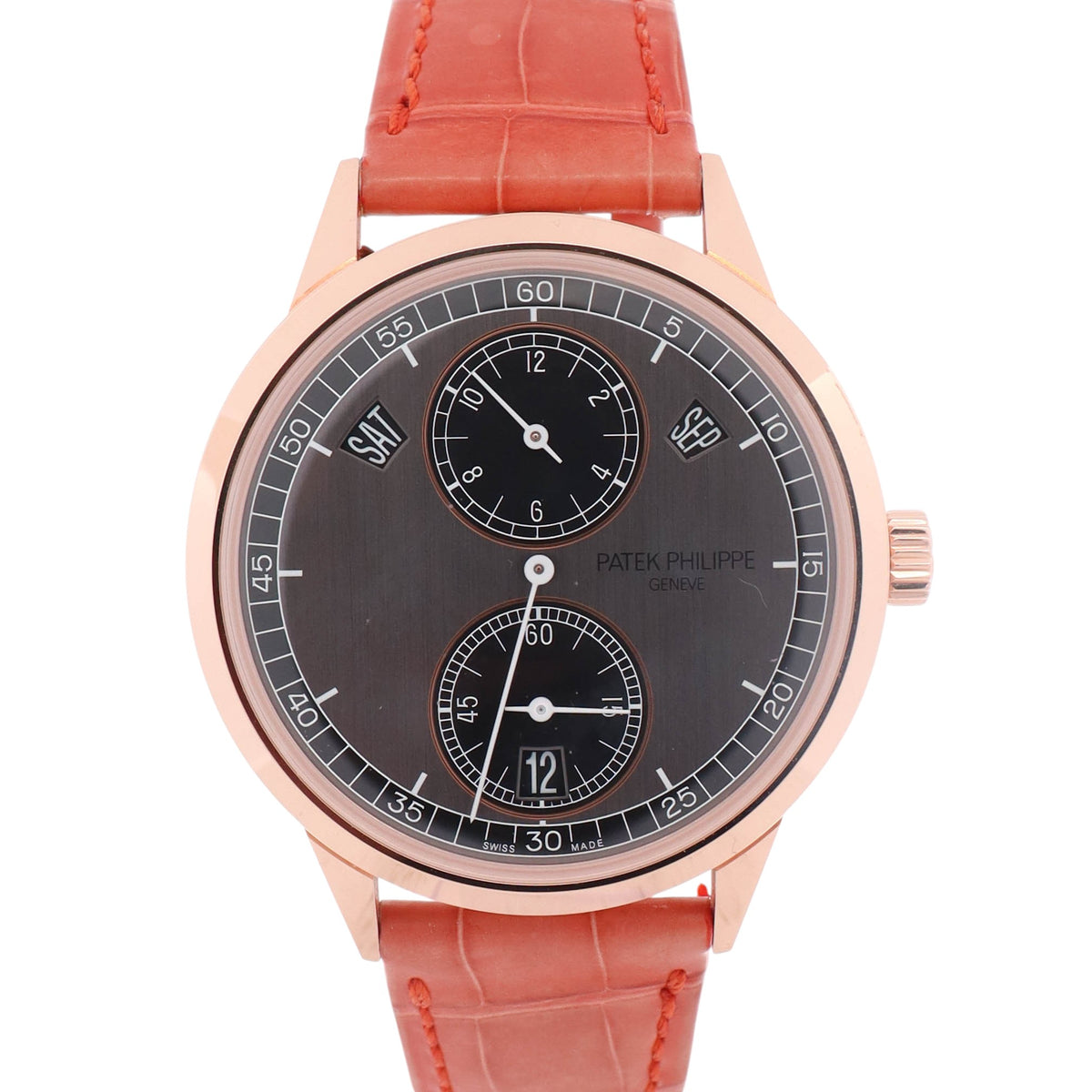 Patek Philippe Annual Calendar Regulator 40.5mm Grey Dial Watch Ref# 5235/50R-001