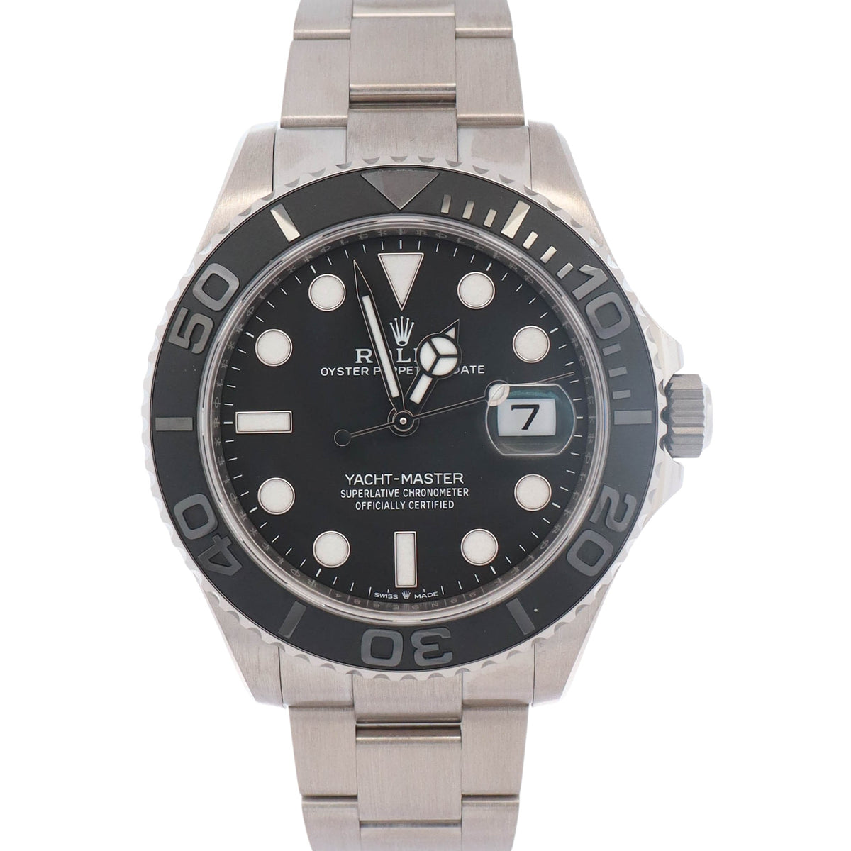 Rolex Yacht-Master 42mm Black Dial Watch Ref# 226627