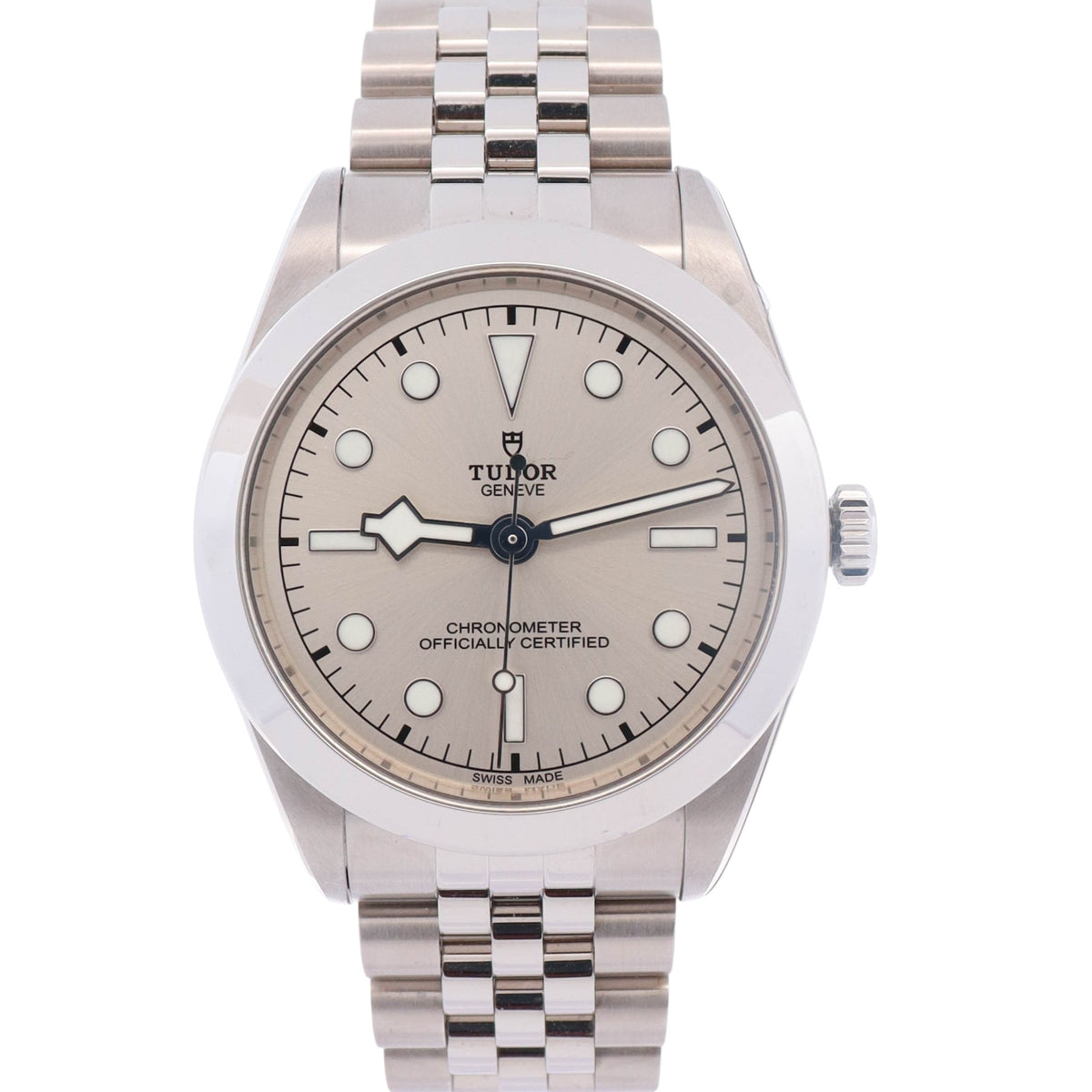 Tudor Black Bay 39mm Silver Dial Watch Ref# 79660