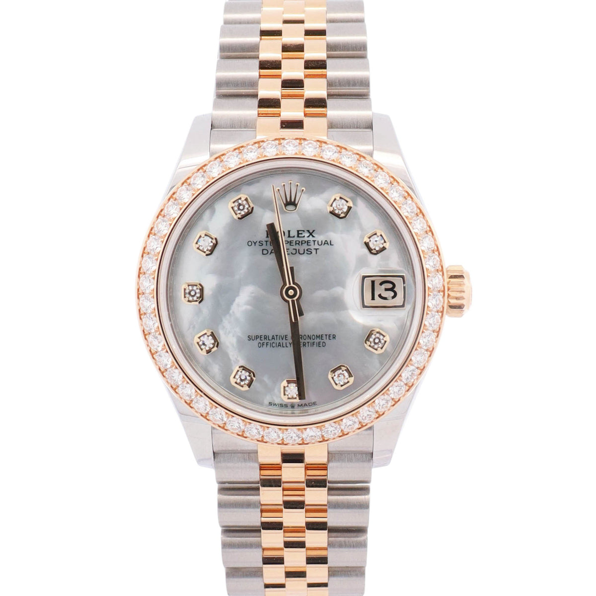 Rolex Datejust 31mm MOP Dial Watch Ref# 278383RBR