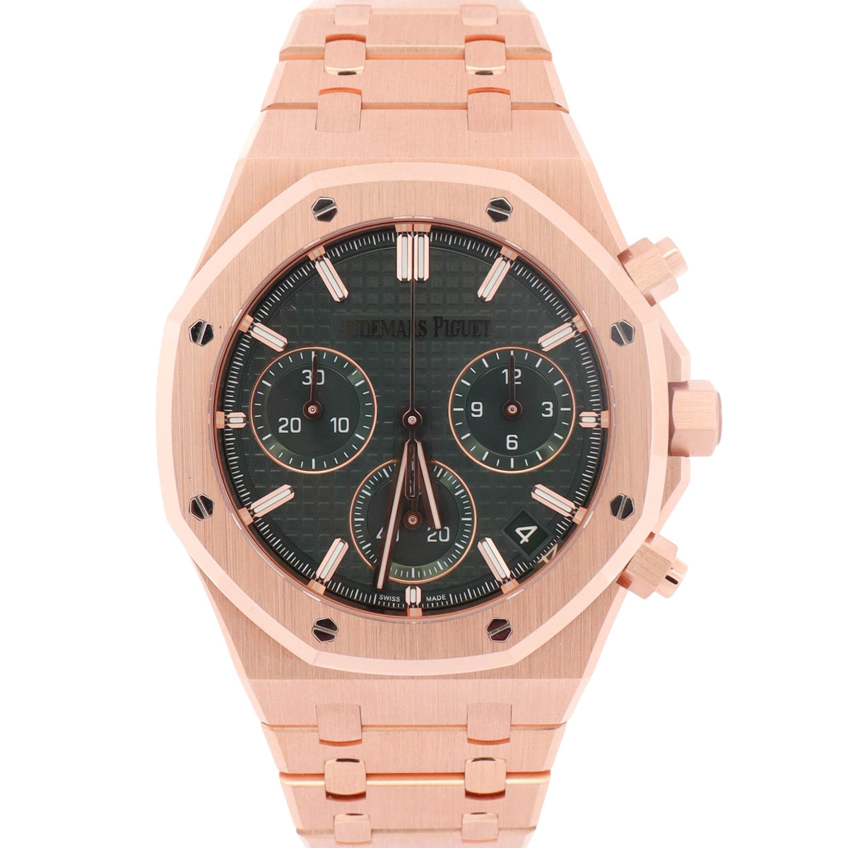 Audemars Piguet Royal Oak 41mm Green Dial Watch Ref# 26240OR.OO.1320OR.08