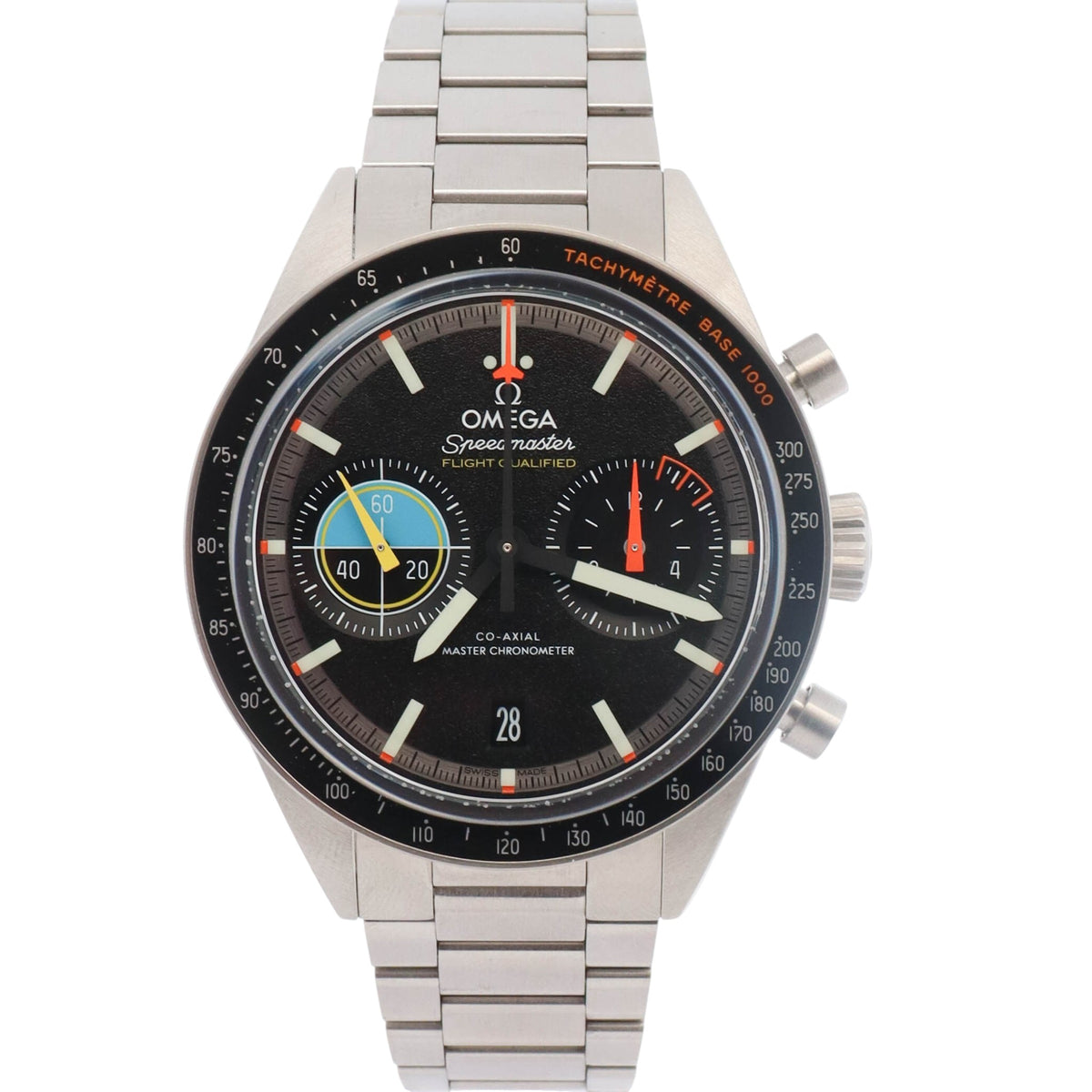 Omega Speedmaster Pilot 41mm Black Chronograph Dial Watch Ref# 332.10.41.51.01.002