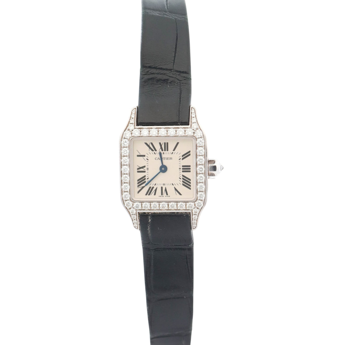 Cartier Demoiselle 28mm White Dial Watch Ref# WF902007