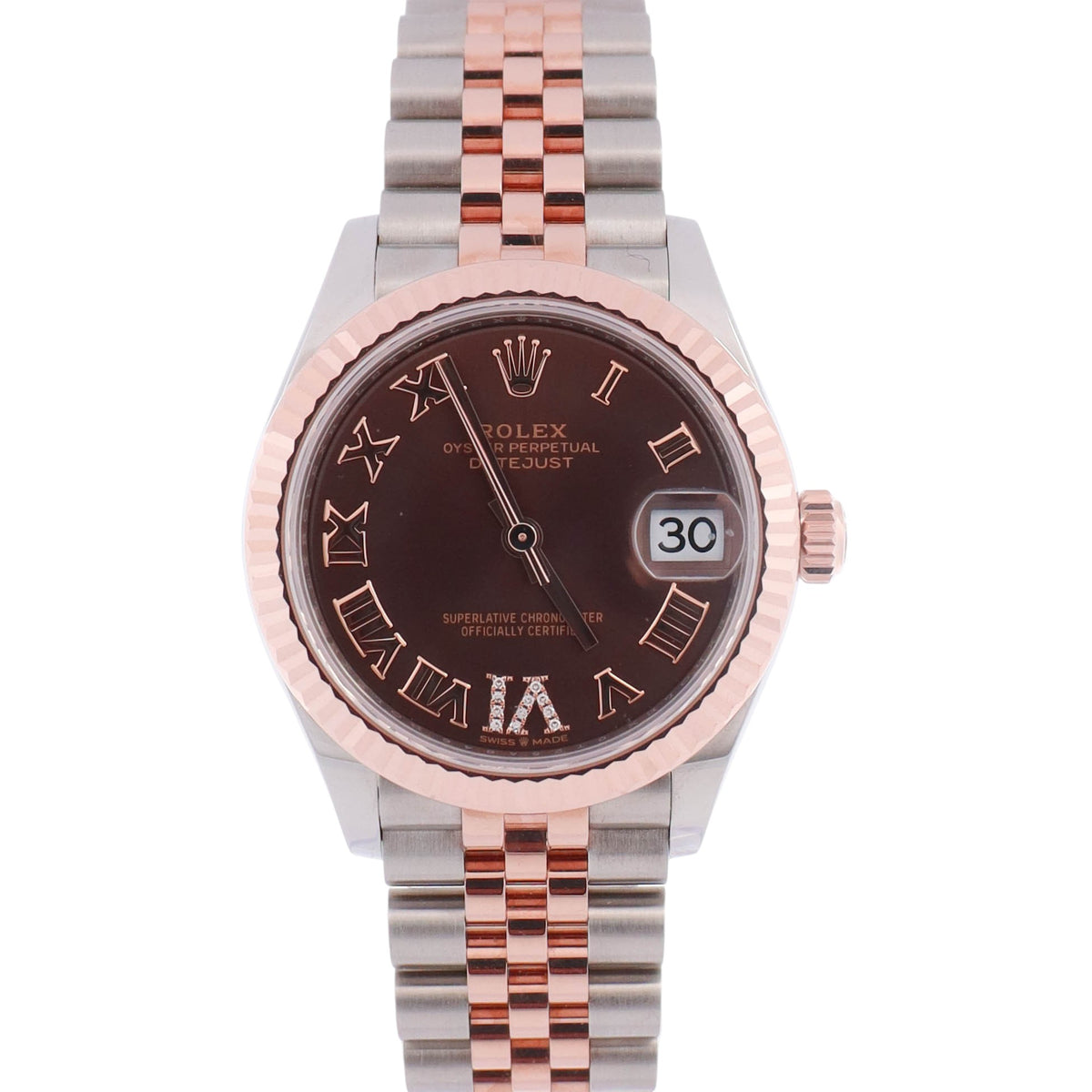 Rolex Datejust 31mm Chocolate Dial Watch Ref# 278271
