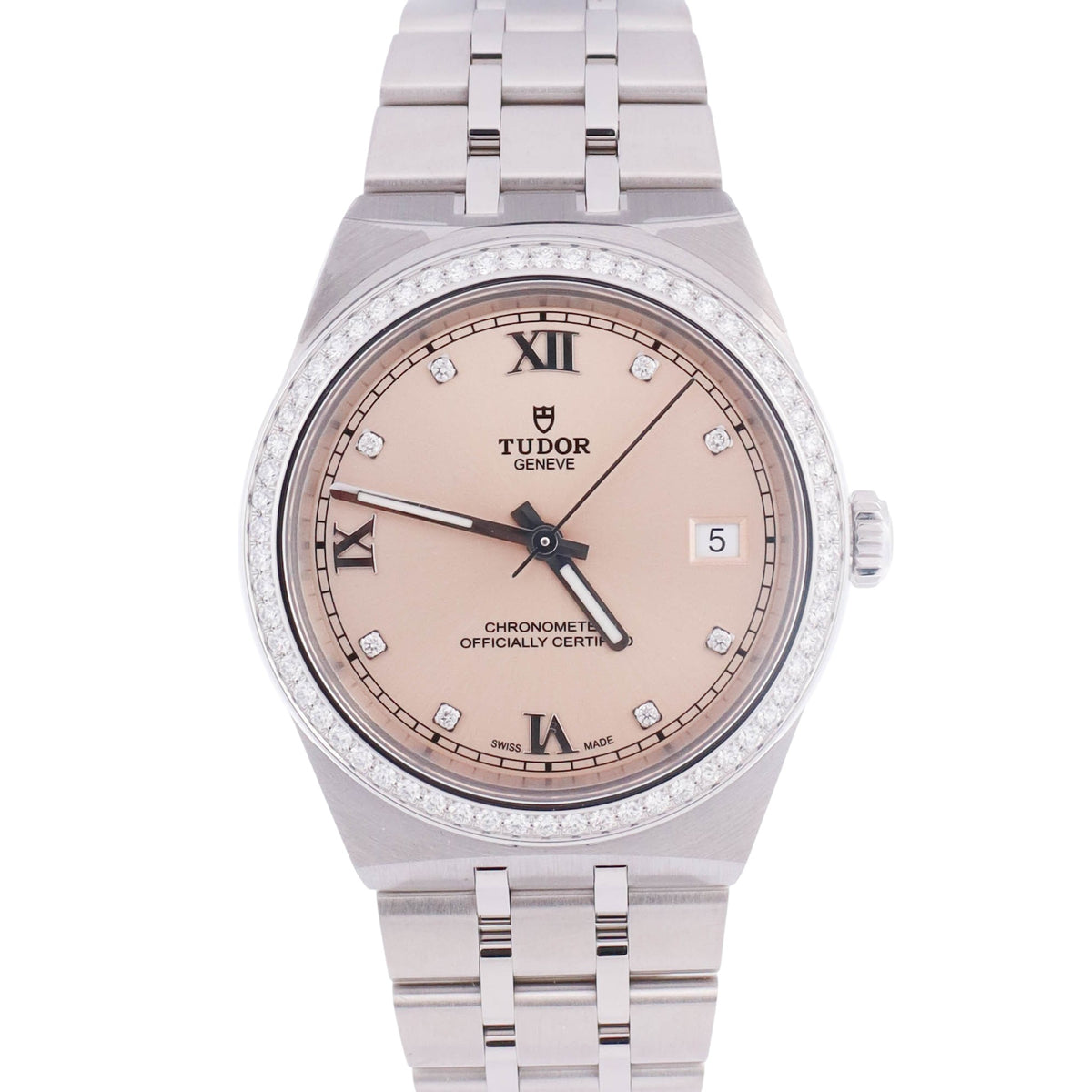Tudor Royal 36mm Ivory Dial Watch Ref# 2836C1S0