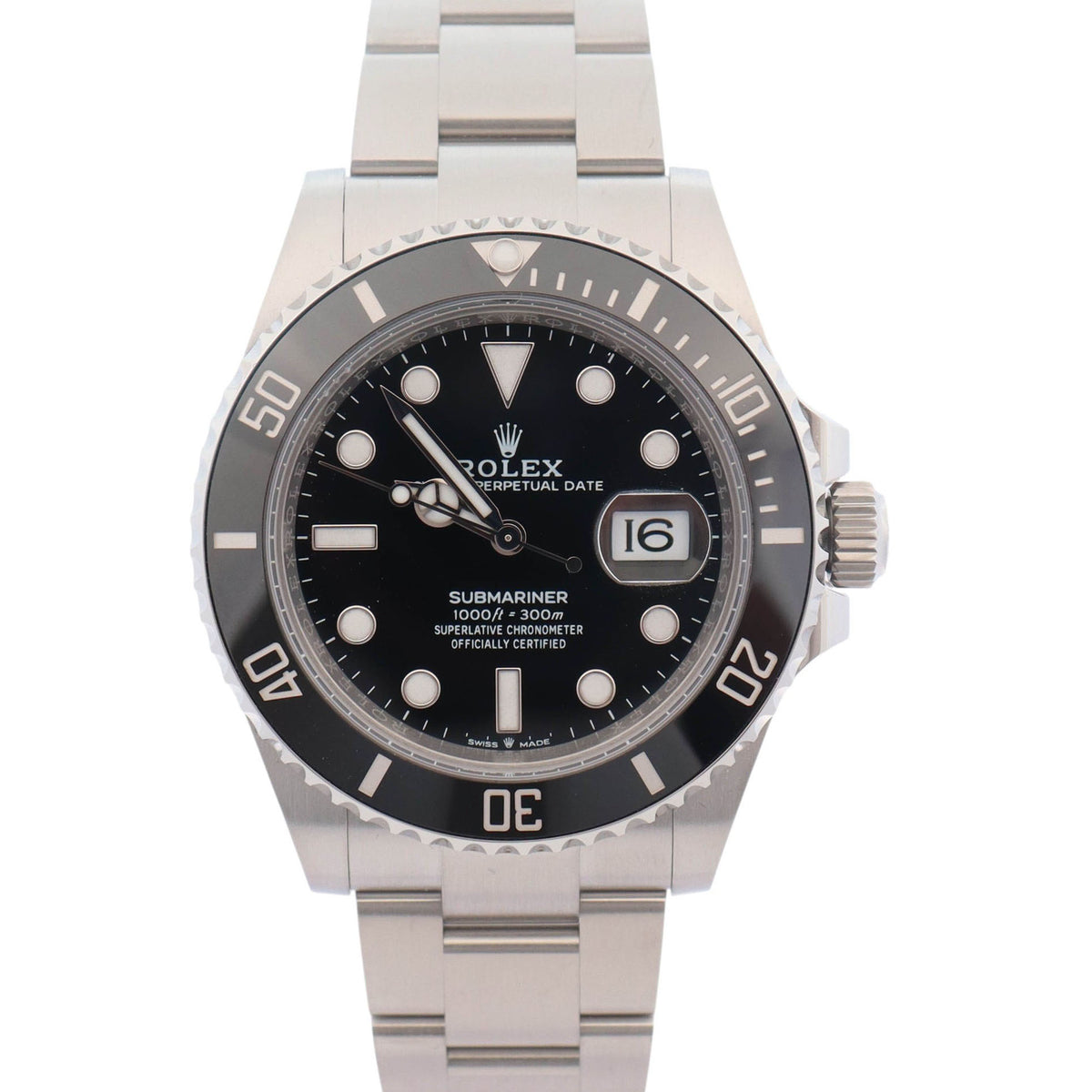 Rolex Submariner 41mm Black Dial Watch Ref# 126610LN - Happy Jewelers Fine Jewelry Lifetime Warranty