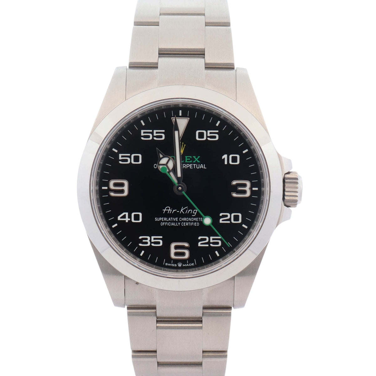 Rolex Air-King 40mm Black Dial Watch Ref# 126900