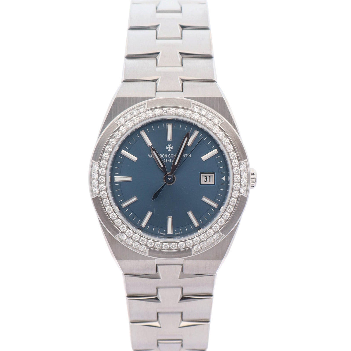 Vacheron Constantin Overseas 33mm Blue Dial Watch Ref# 1225V/200A-B590