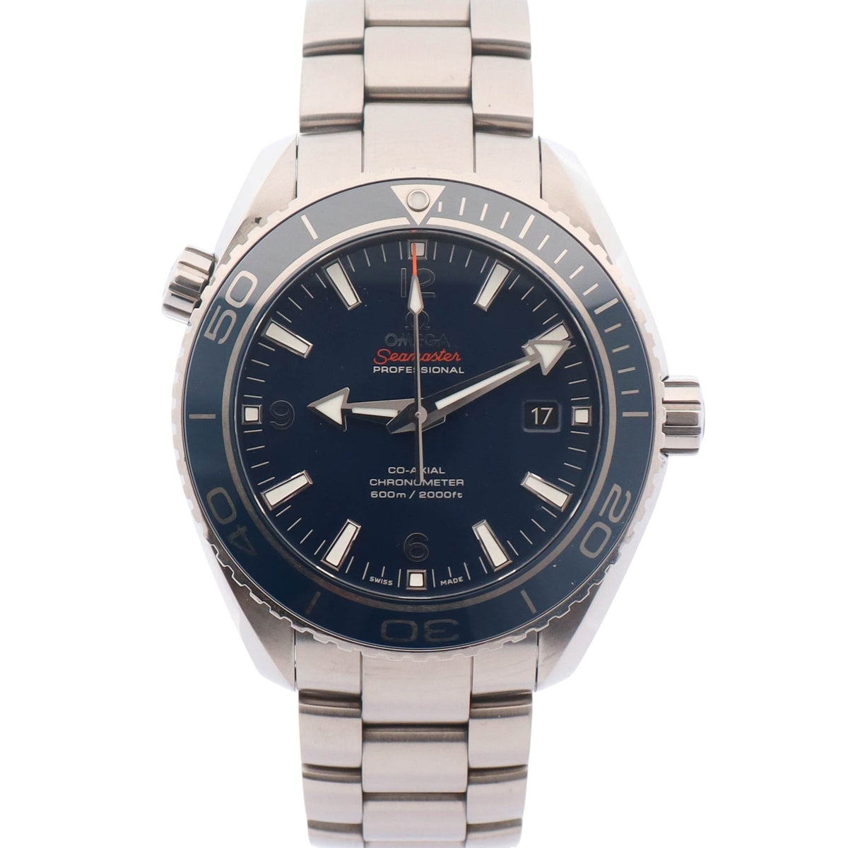 Omega Seamaster 45.5mm Blue Dial Watch Ref# 232.90.46.21.03.001