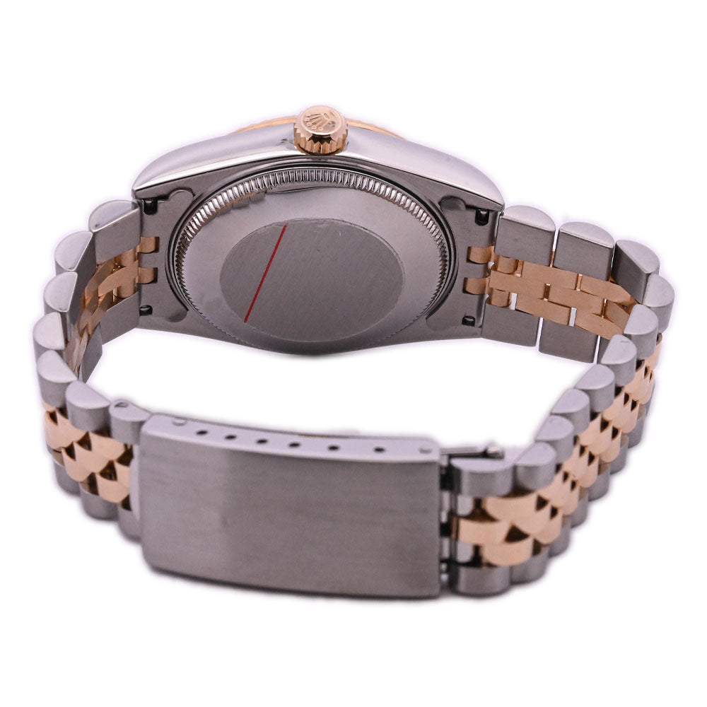 Rolex Datejust Two Tone Yellow Gold & Steel 31mm White Jubilee Diamond Dial Watch Reference# 178273 - Happy Jewelers Fine Jewelry Lifetime Warranty