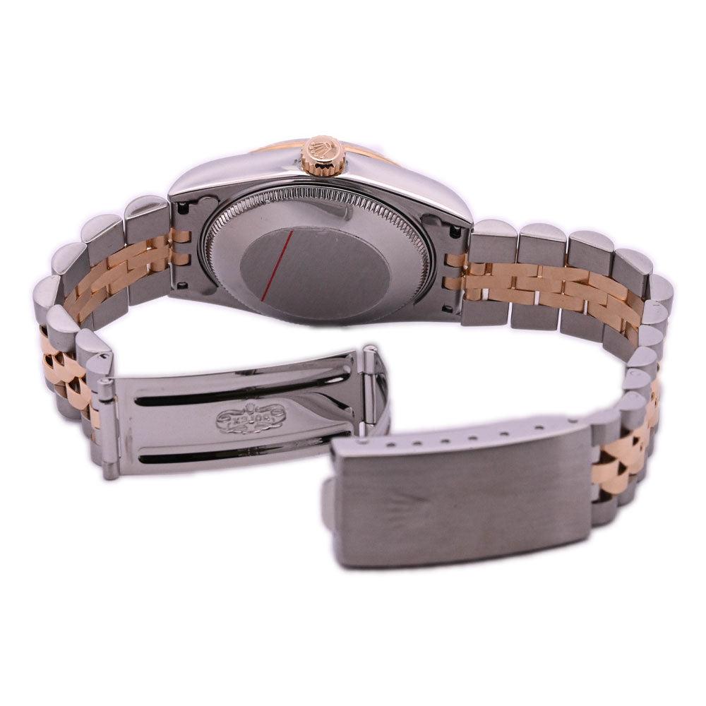 Rolex Datejust Two Tone Yellow Gold & Steel 31mm White Jubilee Diamond Dial Watch Reference# 178273 - Happy Jewelers Fine Jewelry Lifetime Warranty