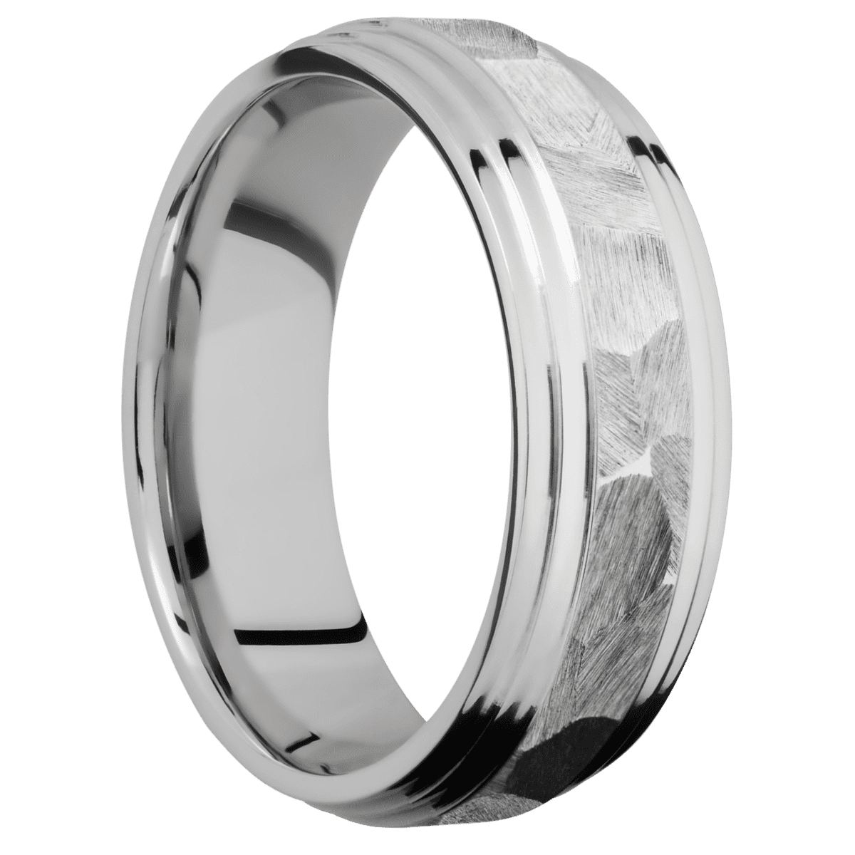 10K White Gold + Rock , Polish Finish - Happy Jewelers Fine Jewelry Lifetime Warranty