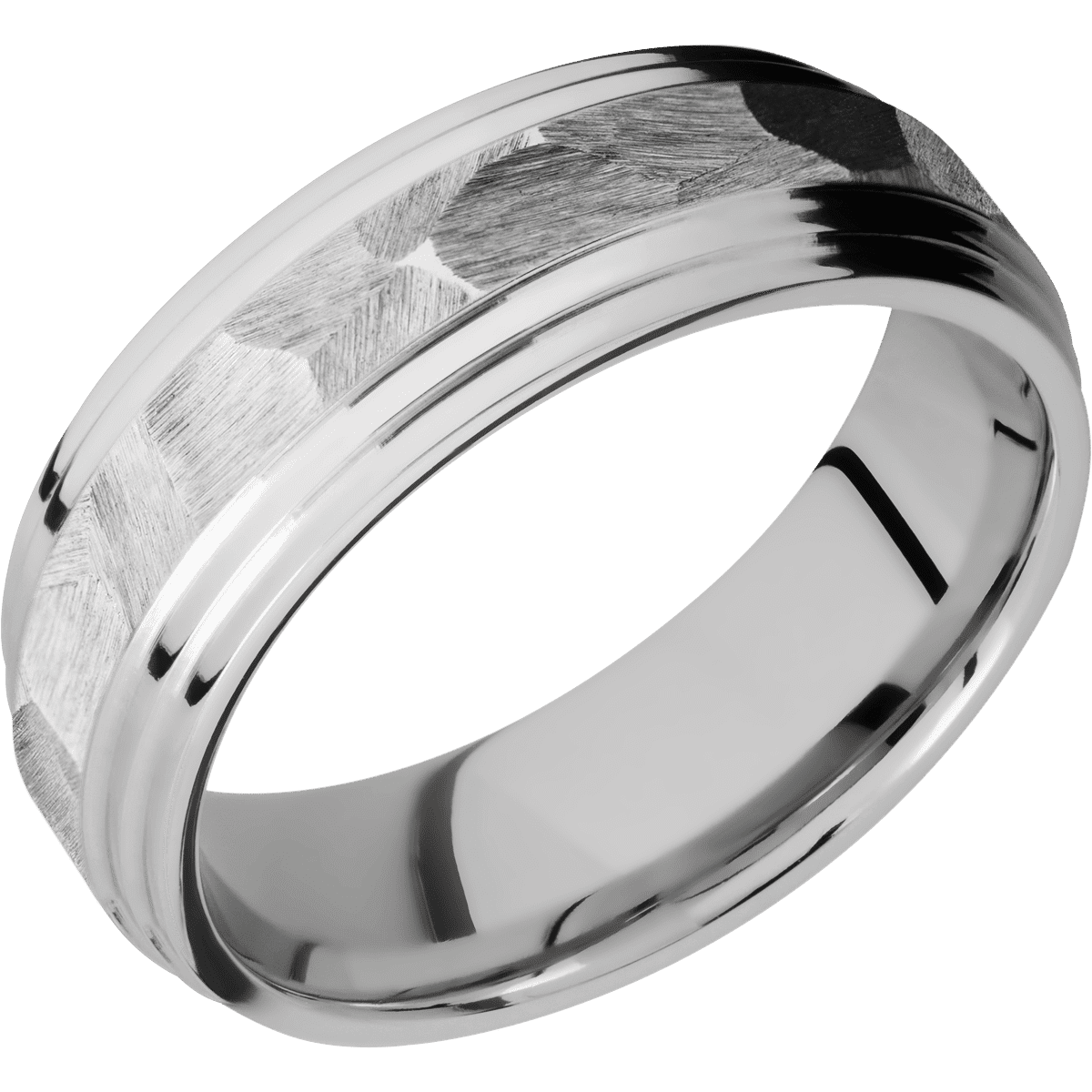 10K White Gold + Rock , Polish Finish - Happy Jewelers Fine Jewelry Lifetime Warranty