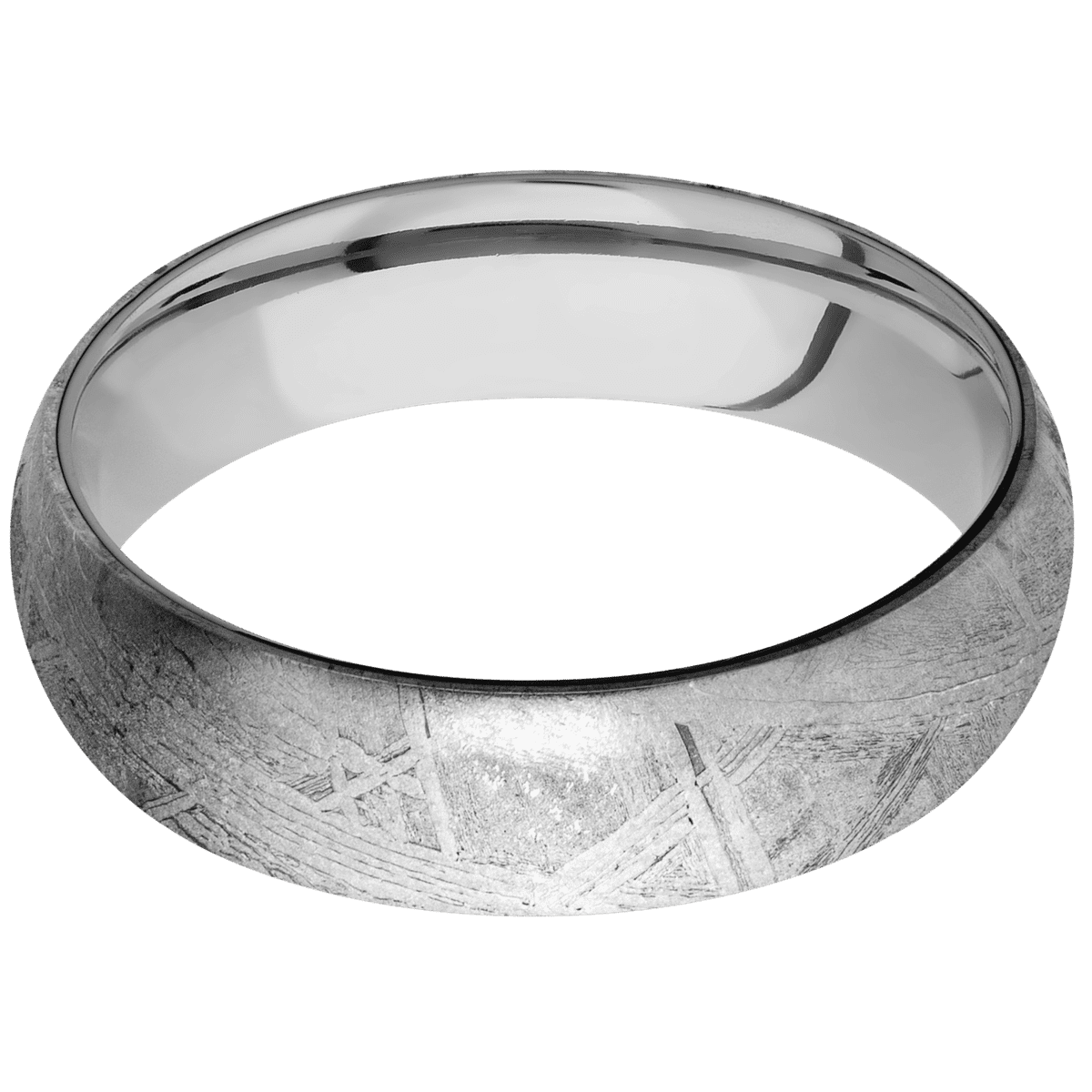 Meteorite + None Finish + Titanium - Happy Jewelers Fine Jewelry Lifetime Warranty