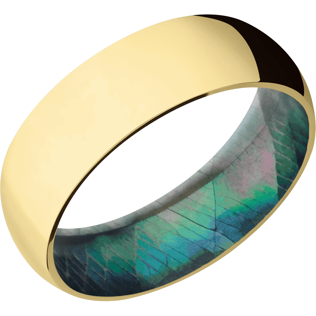 14K Yellow Gold + Polish Finish + Black Mother of Pearl - Happy Jewelers Fine Jewelry Lifetime Warranty