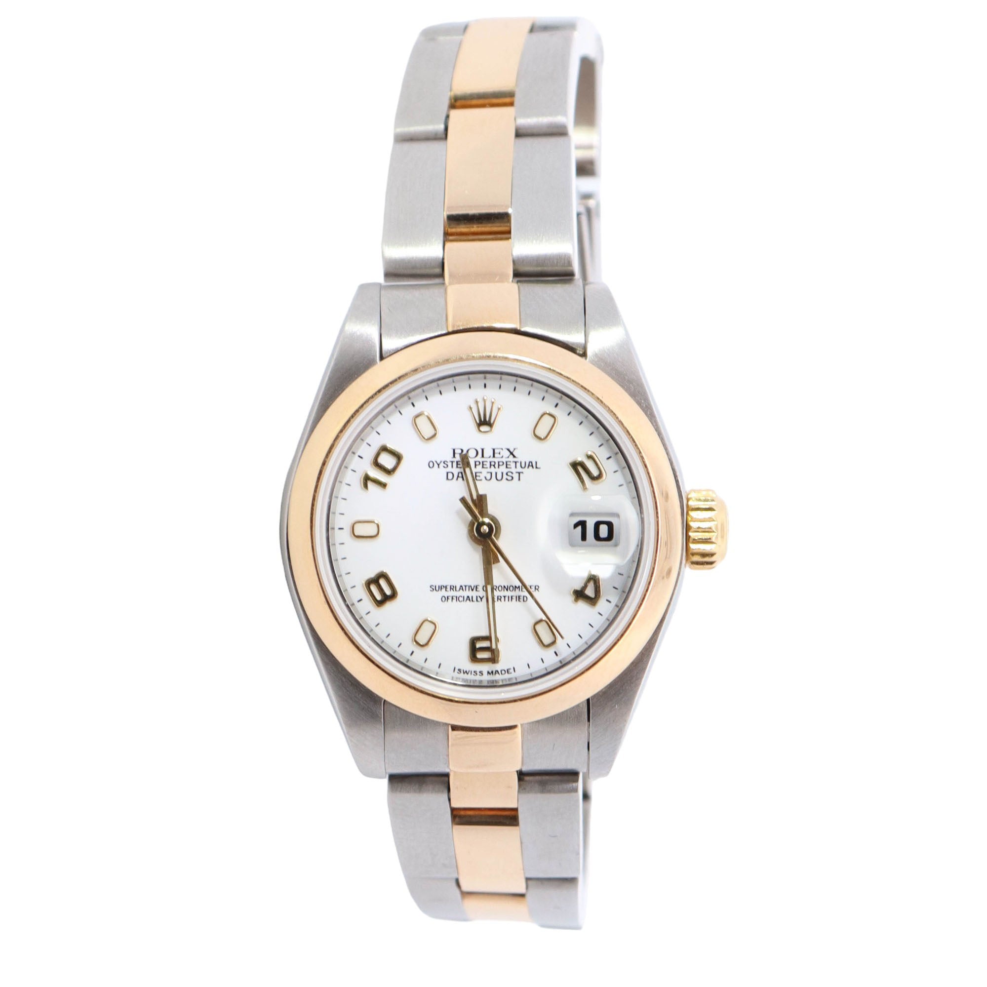 Rolex Datejust 26mm White Dial Watch Ref# 79163 - Happy Jewelers Fine Jewelry Lifetime Warranty