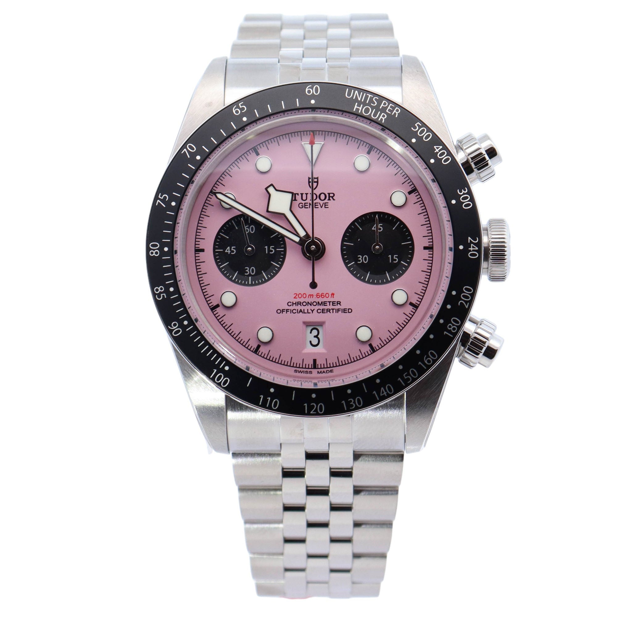 Tudor Black Bay 41mm Pink Dial Ref# 79360N - Happy Jewelers Fine Jewelry Lifetime Warranty