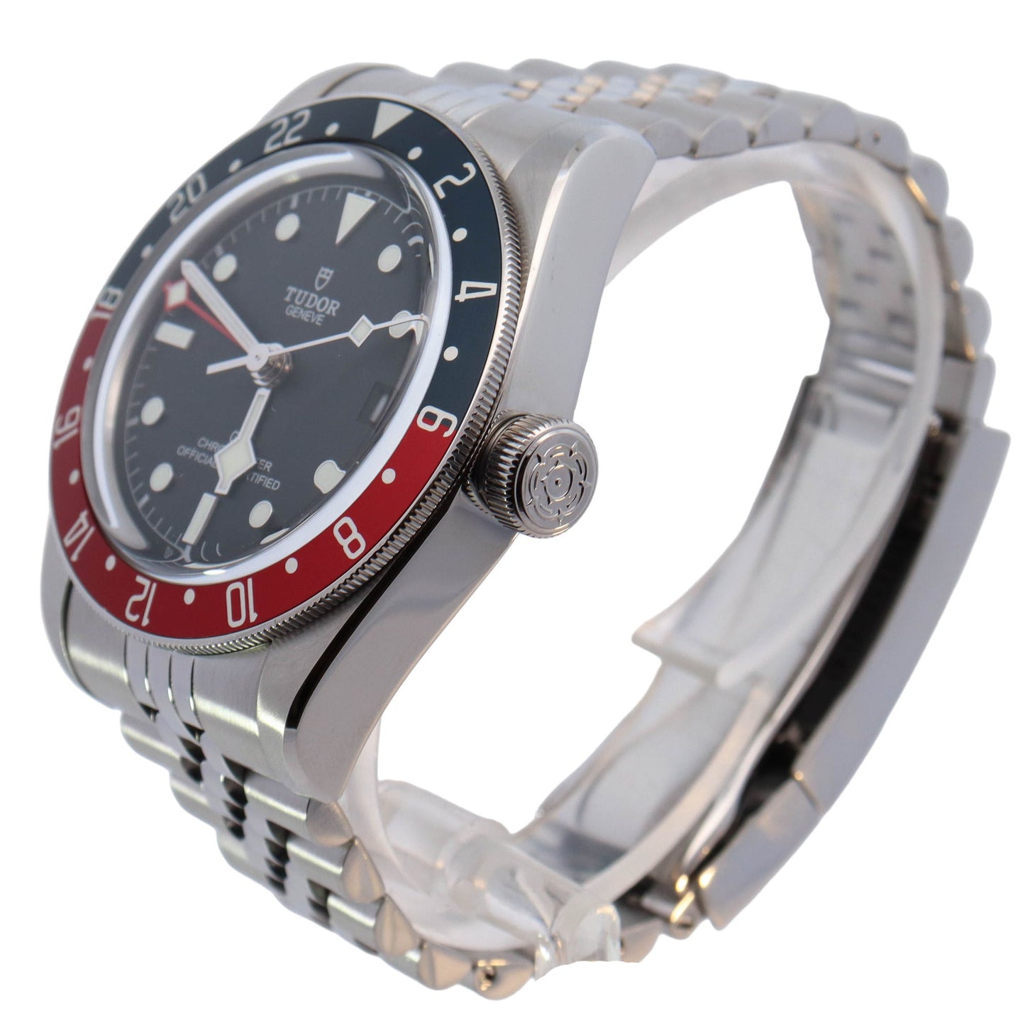Tudor Black Bay Stainless Steel 41mm Black Dot Dial Watch Reference# 79830 - Happy Jewelers Fine Jewelry Lifetime Warranty