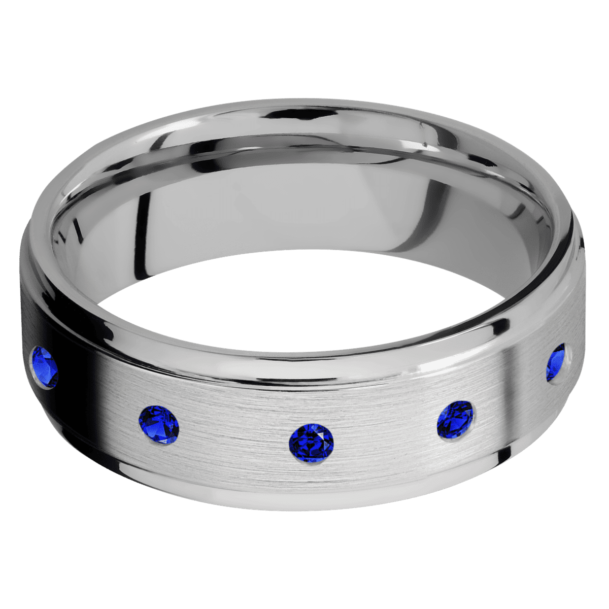 Titanium + Satin , Polish Finish - Happy Jewelers Fine Jewelry Lifetime Warranty