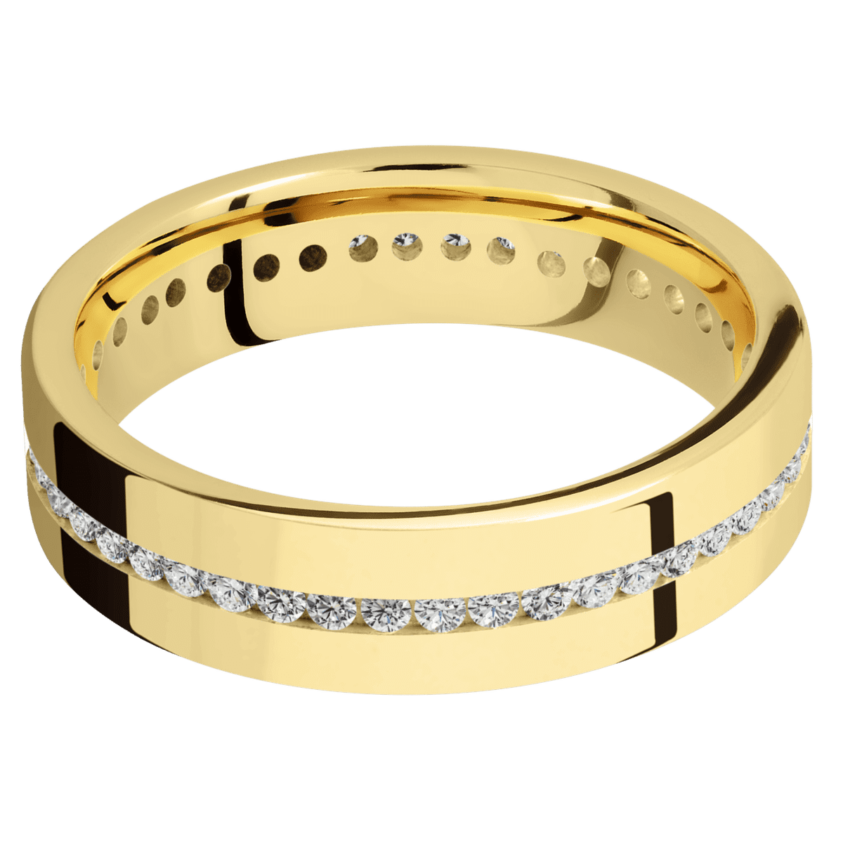 18K Yellow Gold + Polish Finish - Happy Jewelers Fine Jewelry Lifetime Warranty