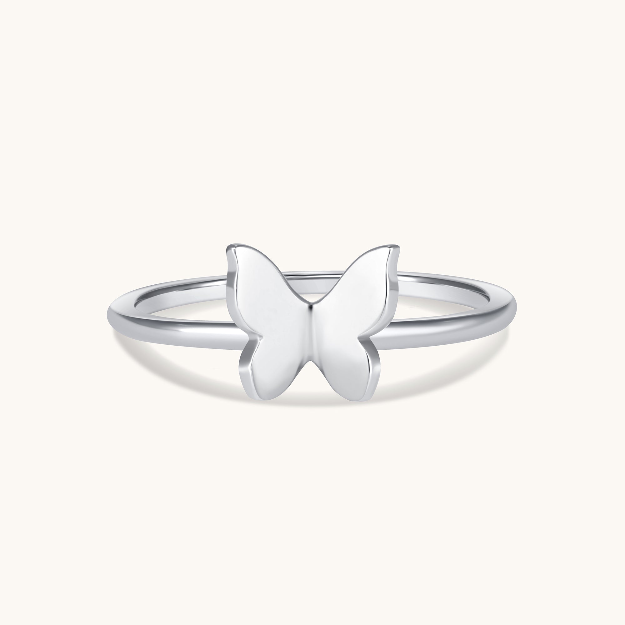 Simple Butterfly Ring – Happy Jewelers