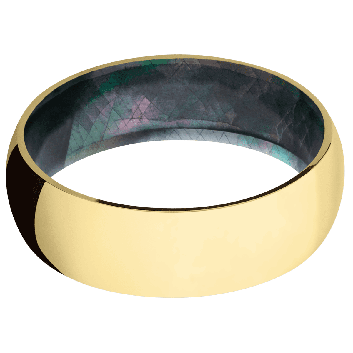 14K Yellow Gold + Polish Finish + Black Mother of Pearl - Happy Jewelers Fine Jewelry Lifetime Warranty