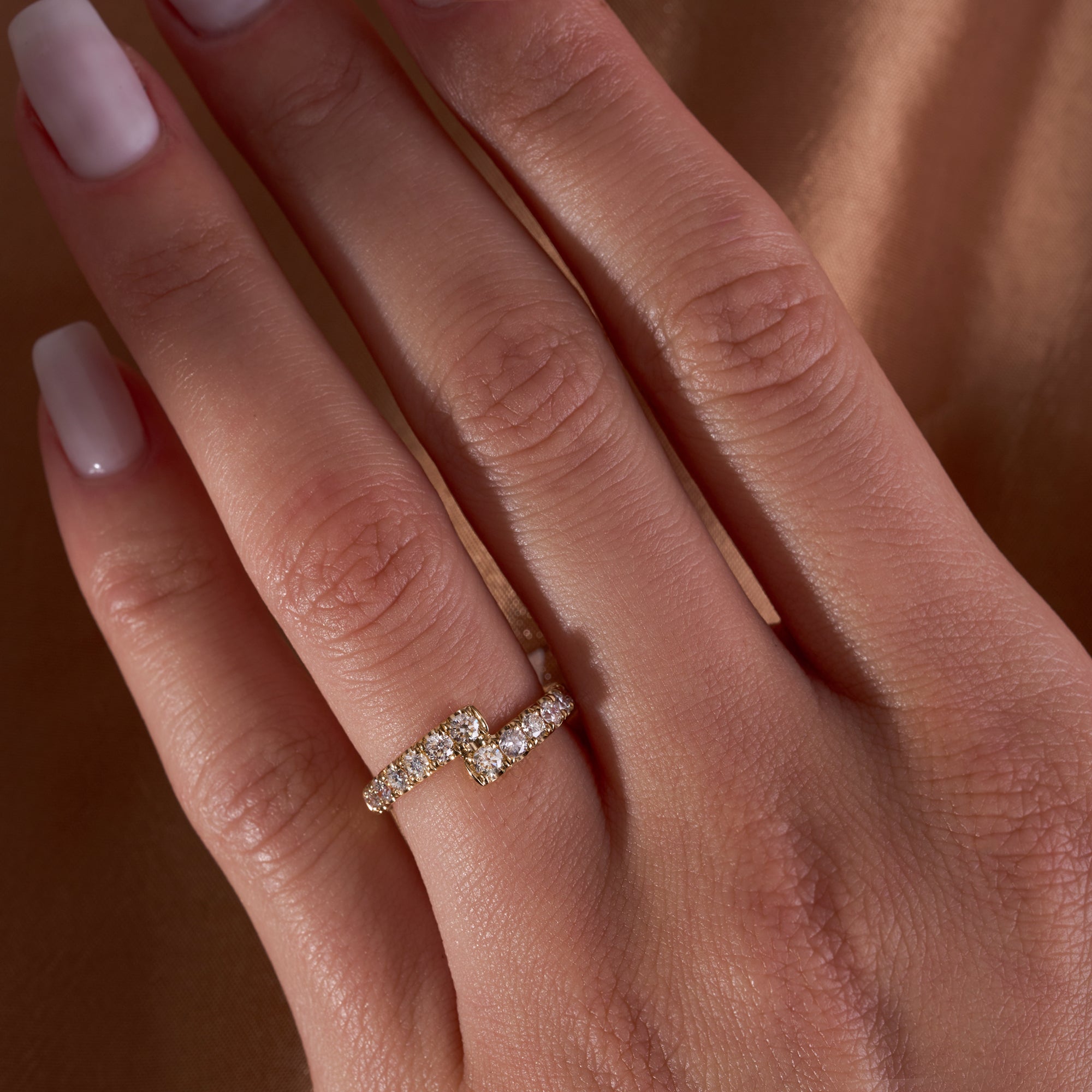 Classic Diamond Wrap Ring - Happy Jewelers Fine Jewelry Lifetime Warranty
