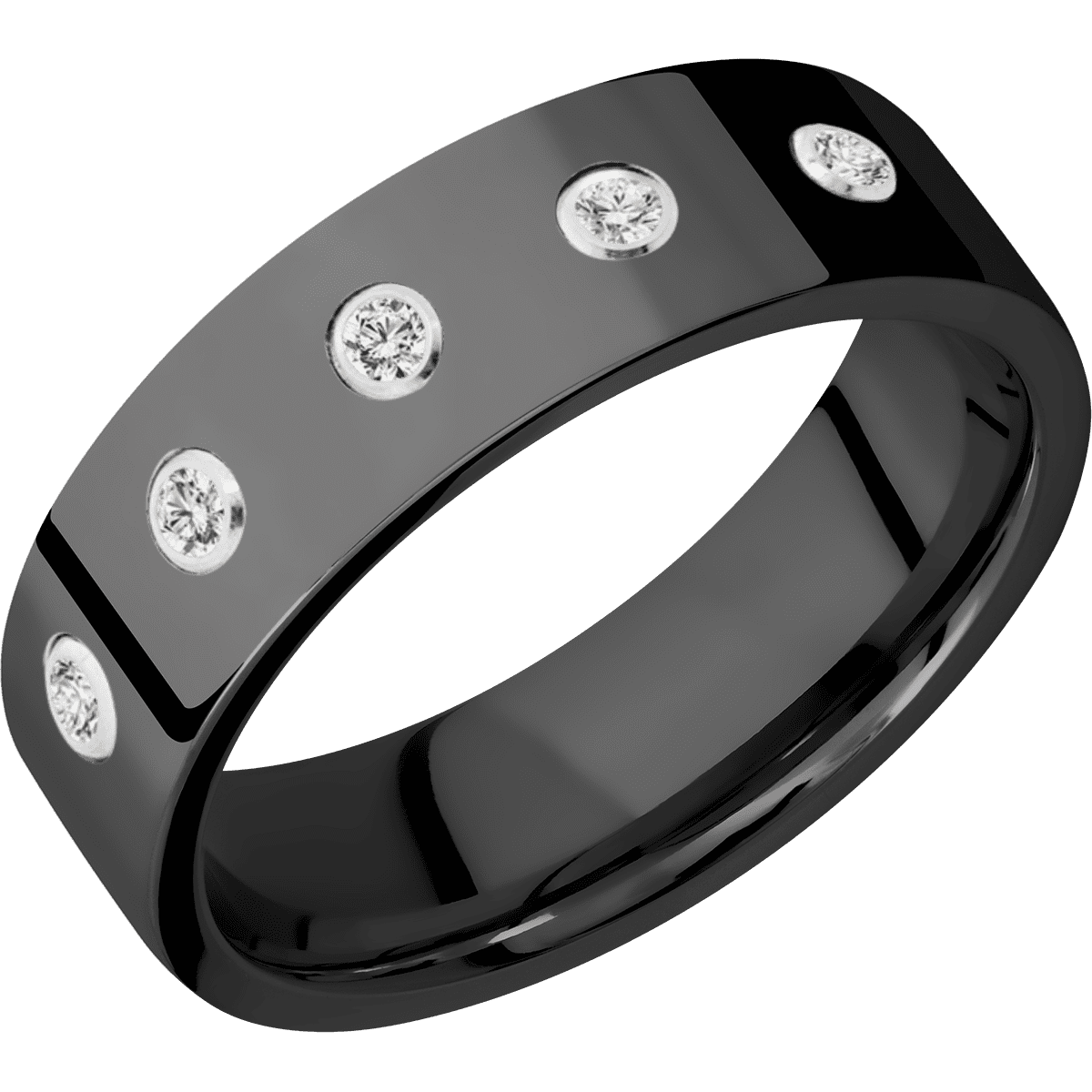 Zirconium + Polish Finish - Happy Jewelers Fine Jewelry Lifetime Warranty