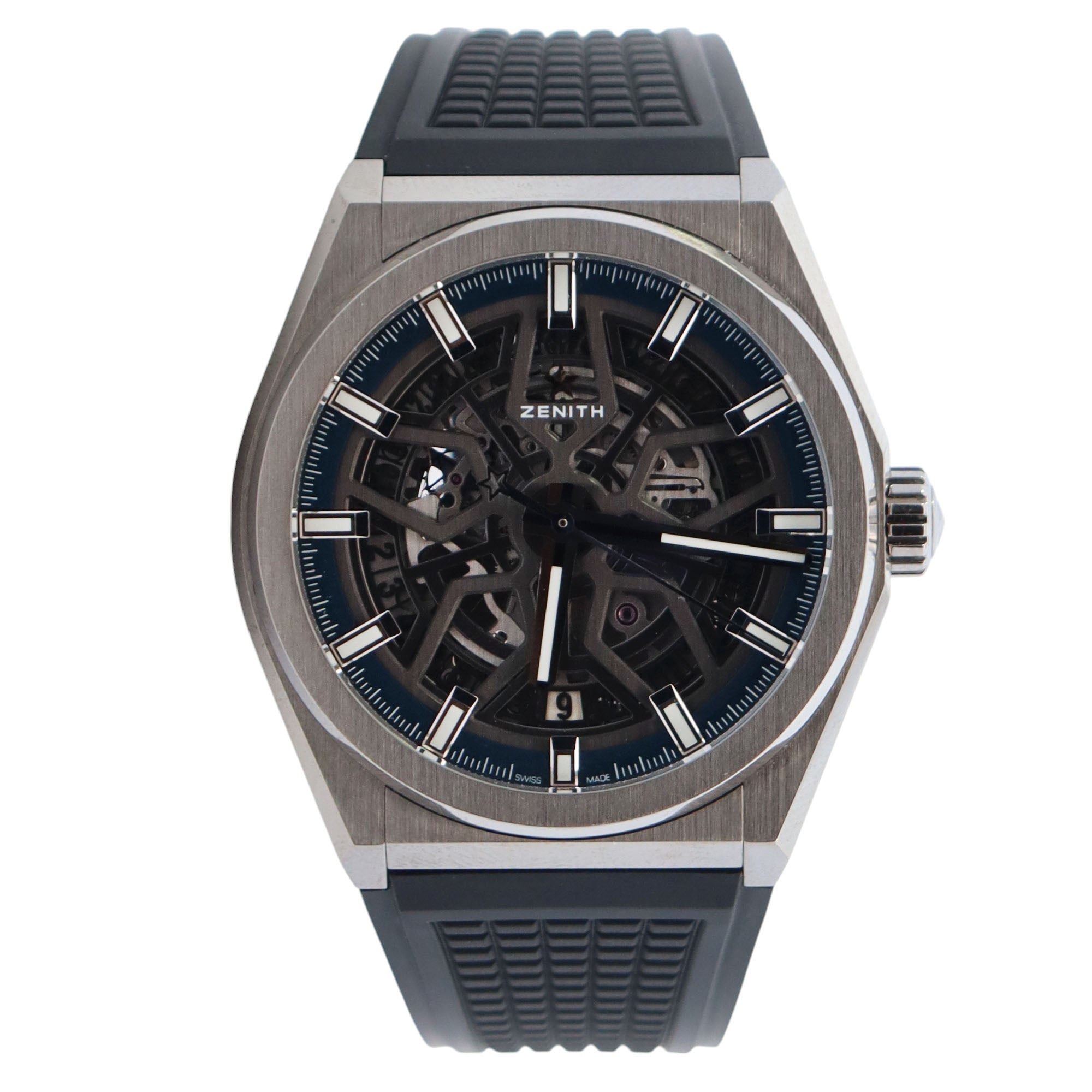 Zenith Defy 41mm Openwork Dial Watch Ref# 95.9000.670/78.R782 - Happy Jewelers Fine Jewelry Lifetime Warranty