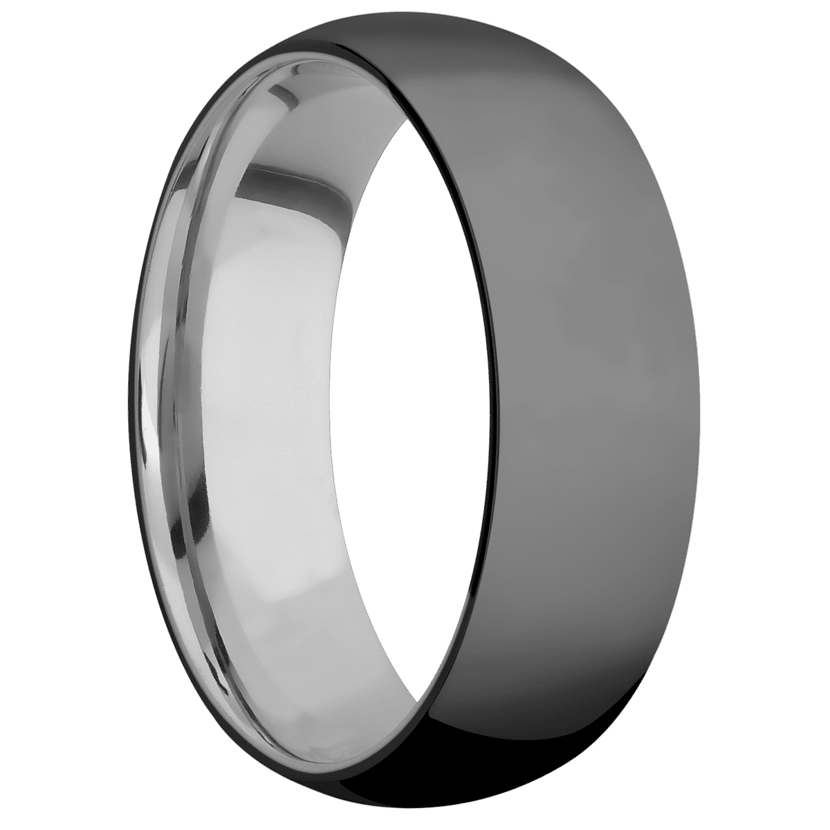 Zirconium + Polish Finish + Titanium - Happy Jewelers Fine Jewelry Lifetime Warranty