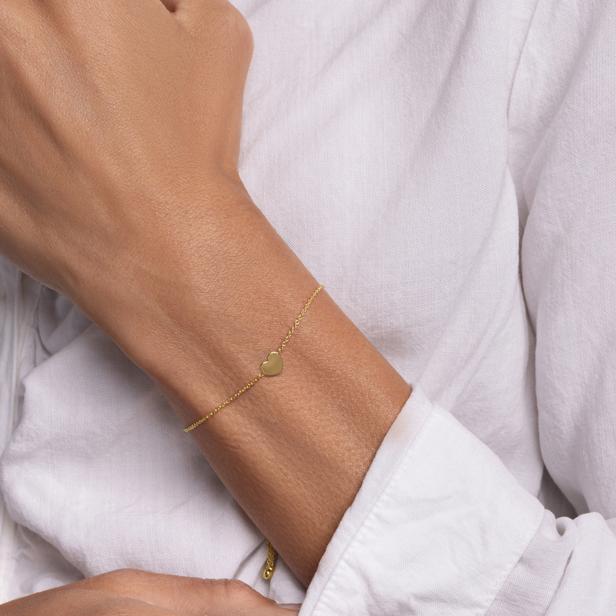 Adjustable Heart Bracelet - Happy Jewelers Fine Jewelry Lifetime Warranty