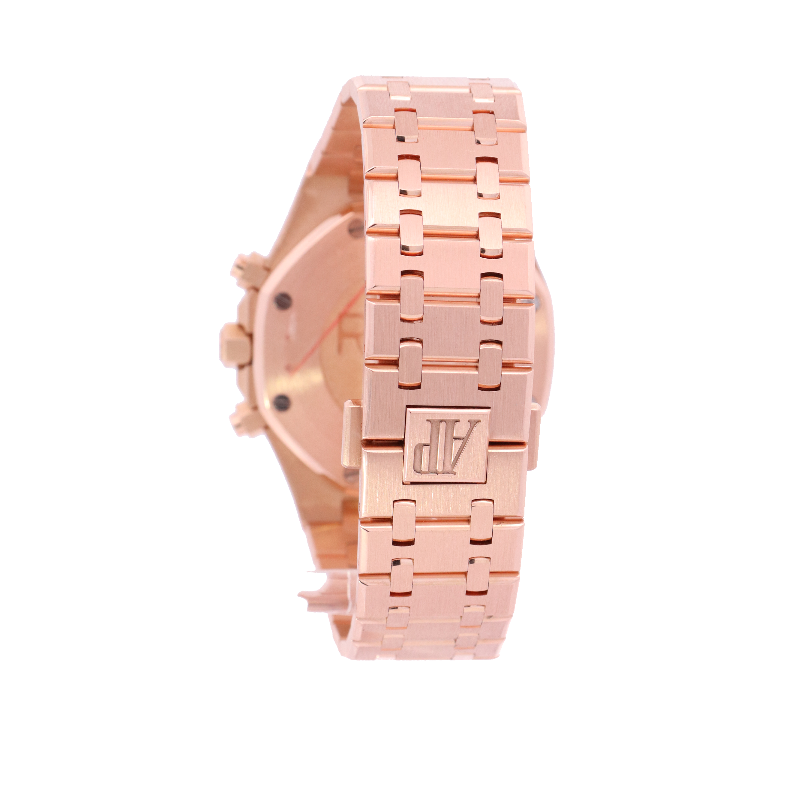 Audemars Piguet Royal Oak Rose Gold 41mm Blue Chronograph Dial Watch | Ref# 26331OR.OO.1220OR.01 - Happy Jewelers Fine Jewelry Lifetime Warranty