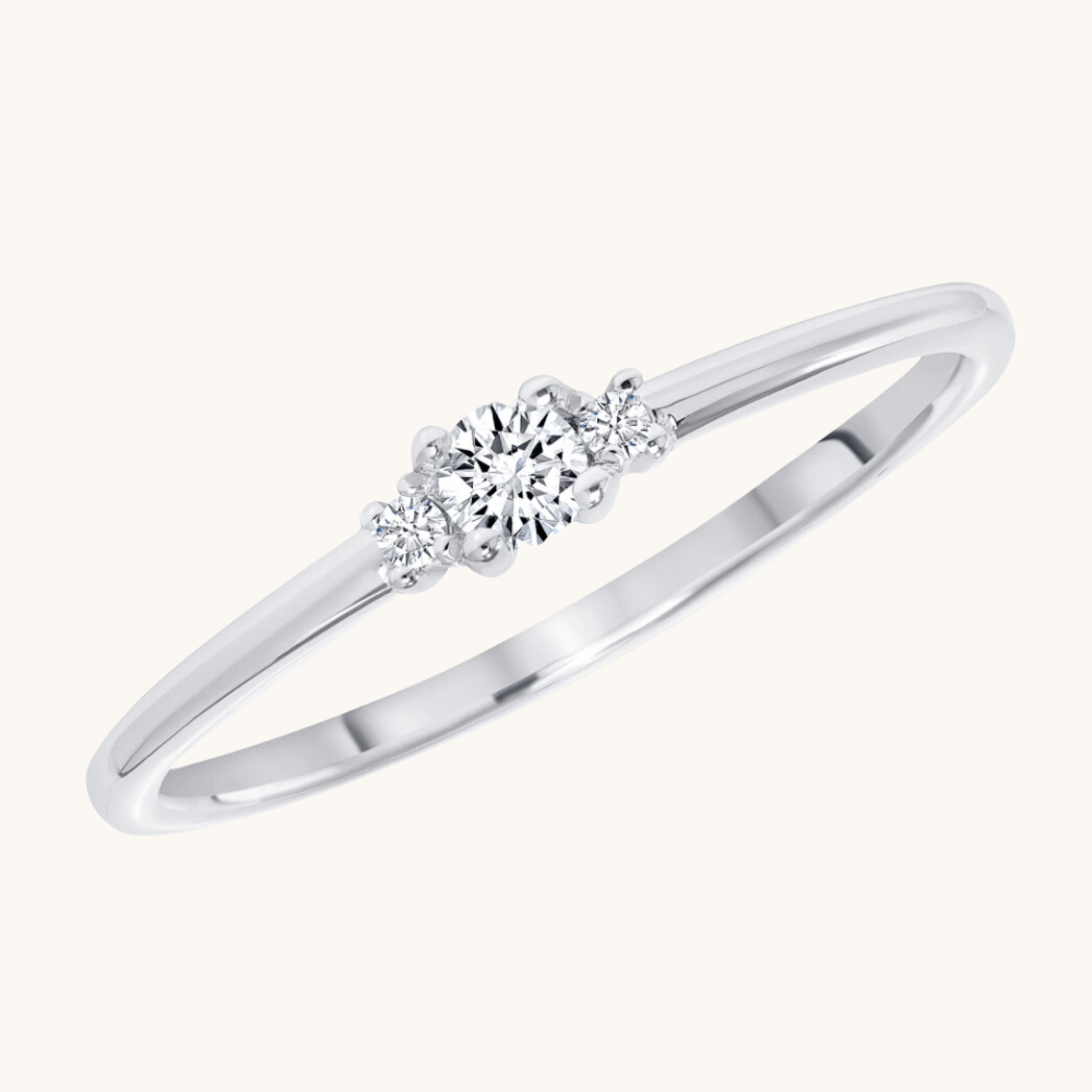 Aurora Trio Diamond Band - Happy Jewelers Fine Jewelry Lifetime Warranty