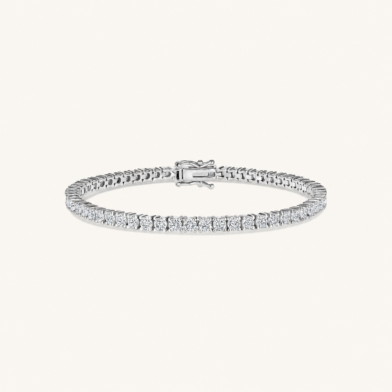 Lab Grown Diamond Tennis Bracelet